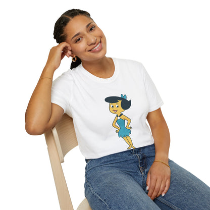 Betty Rubble Retro Softstyle T-Shirt