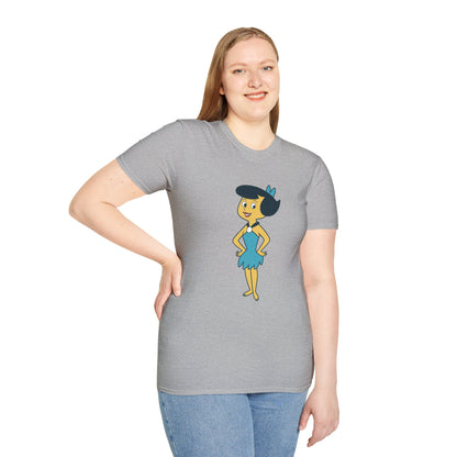 Betty Rubble Retro Softstyle T-Shirt