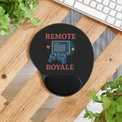 🖱️Remote Royale™ Retro Gamer Mouse Pad (Ergonomic Edition)
