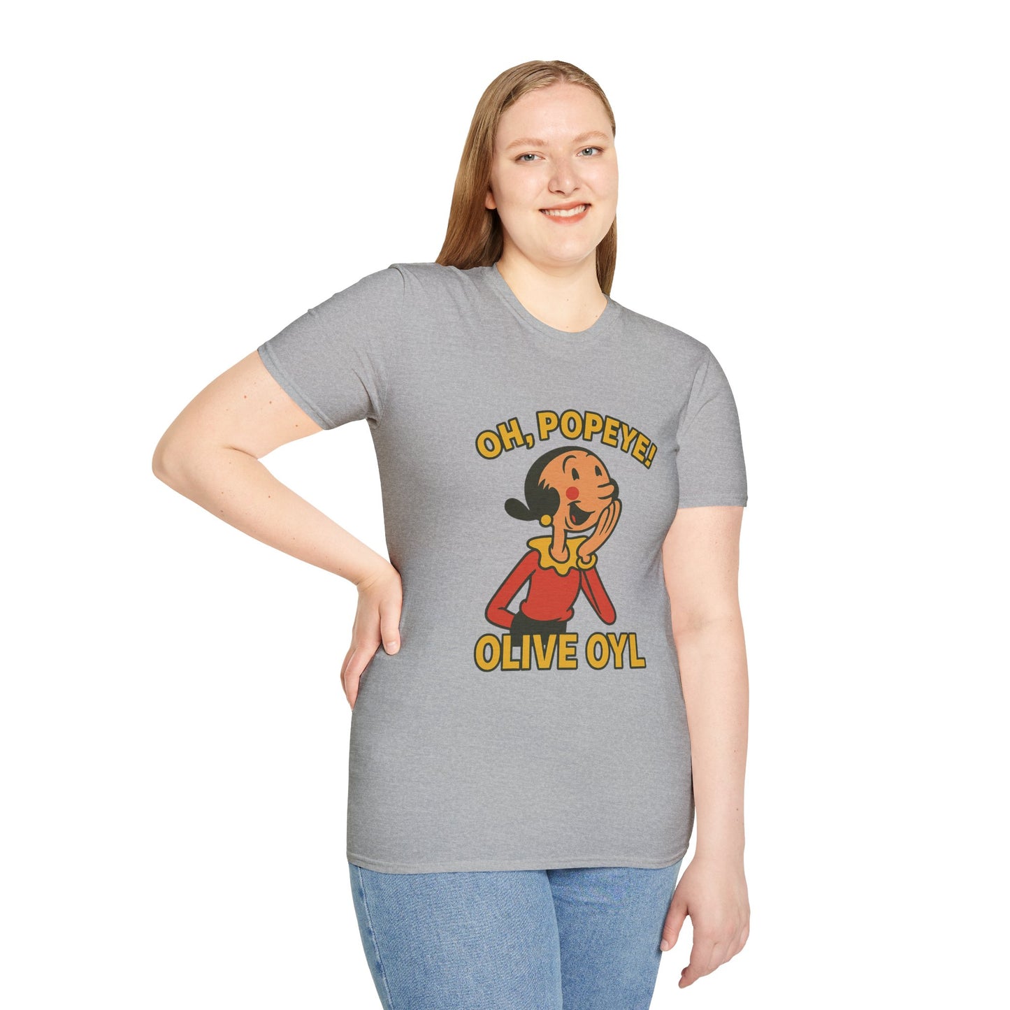 Olive Oyl Retro Tee – The Queen of Quirky Charm!
