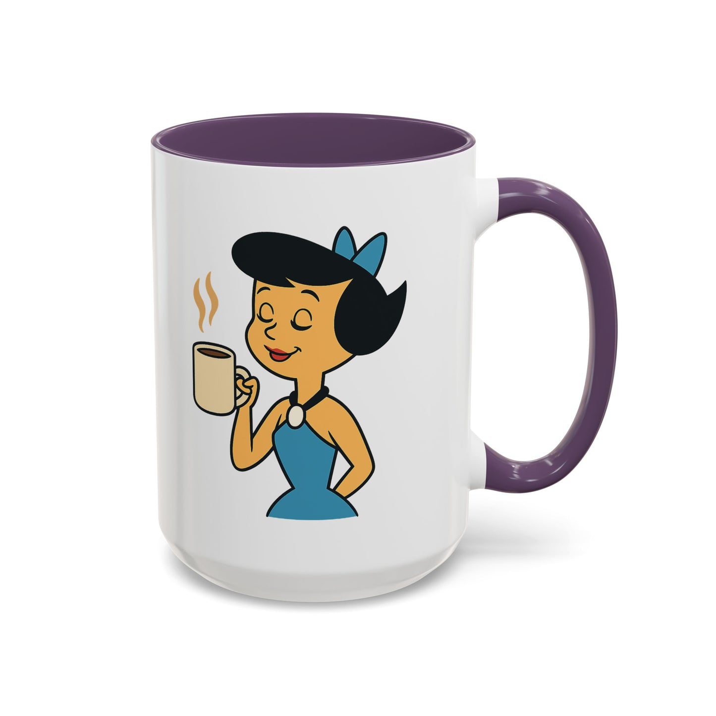 Bedrock Beauty Betty Rubble Retro Mug