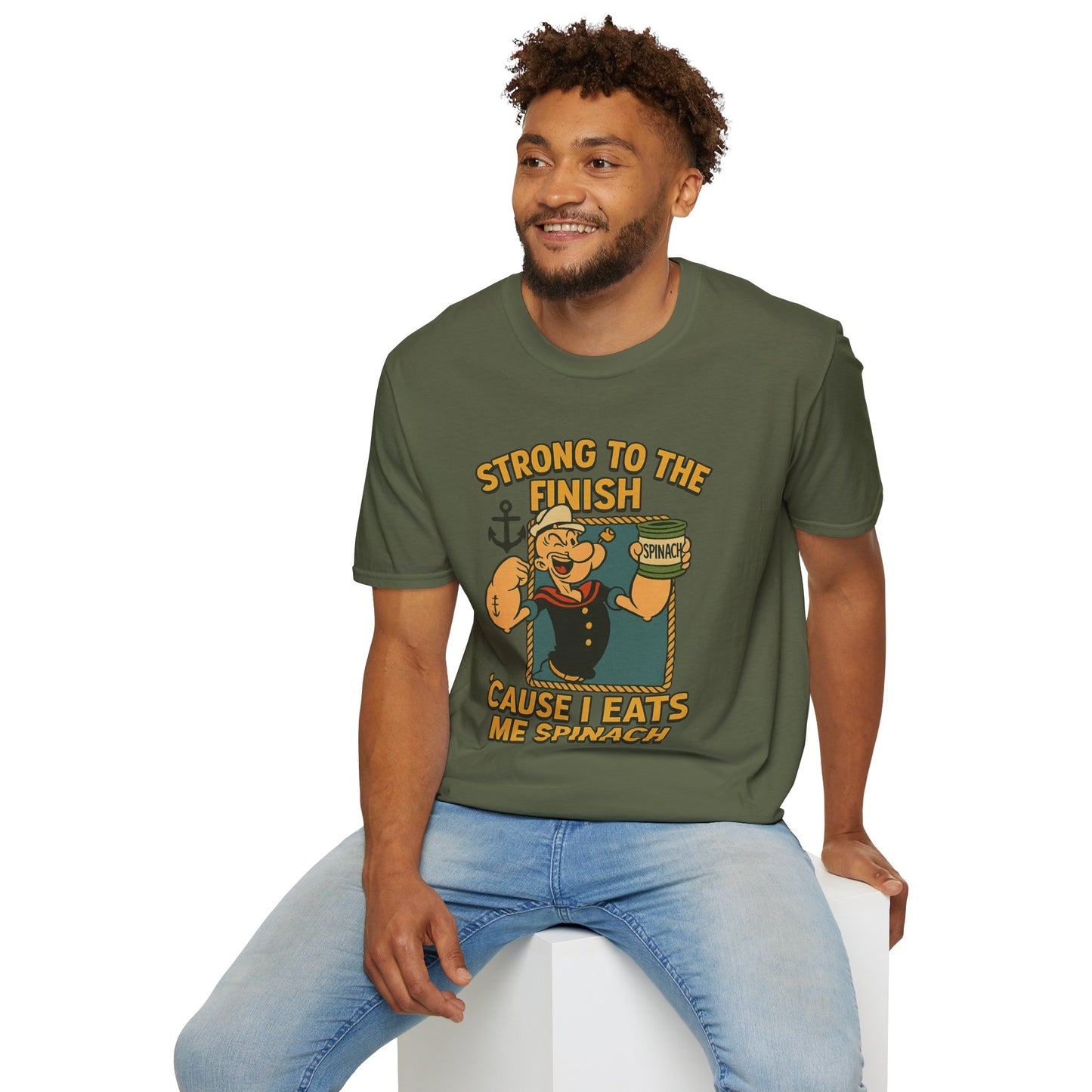 “I Yam What I Yam” – Retro Popeye Tee