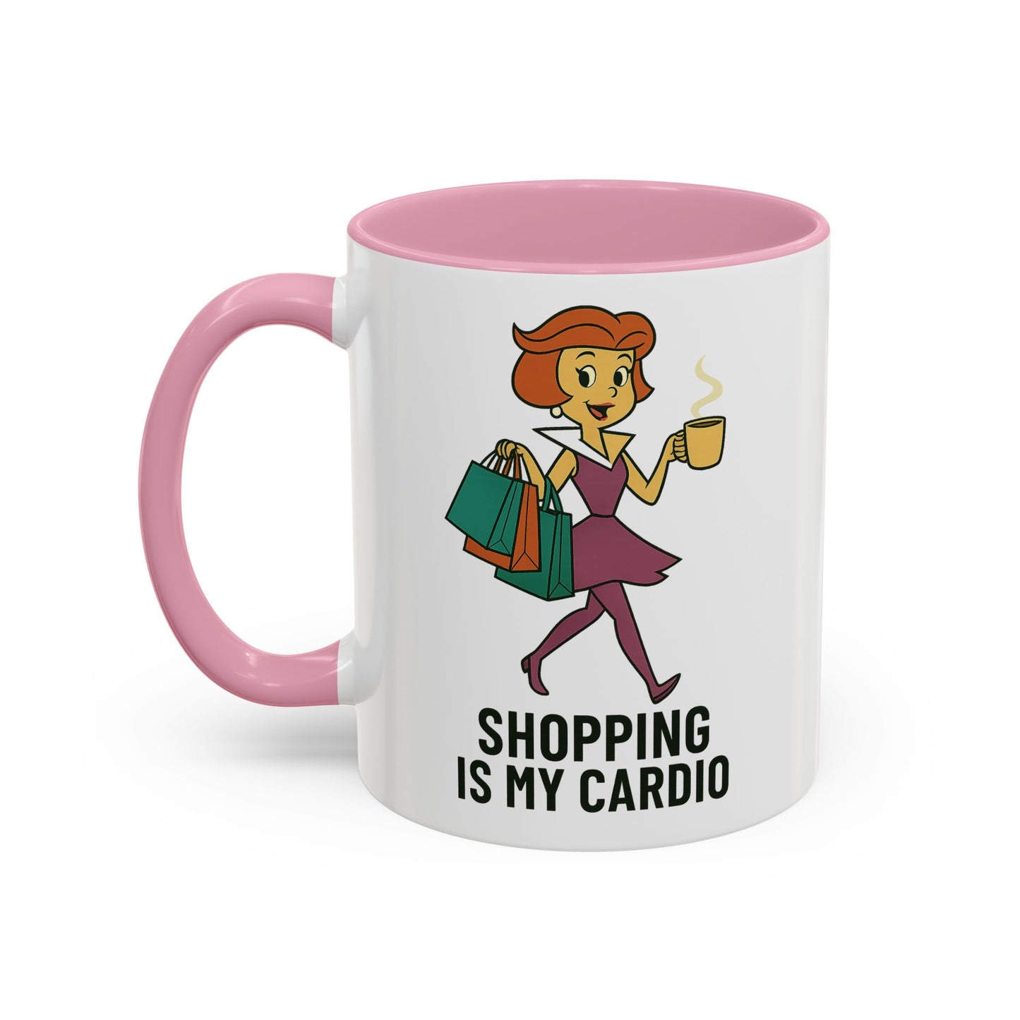 Jane Jetson Mug – “Shopping is My Cardio”