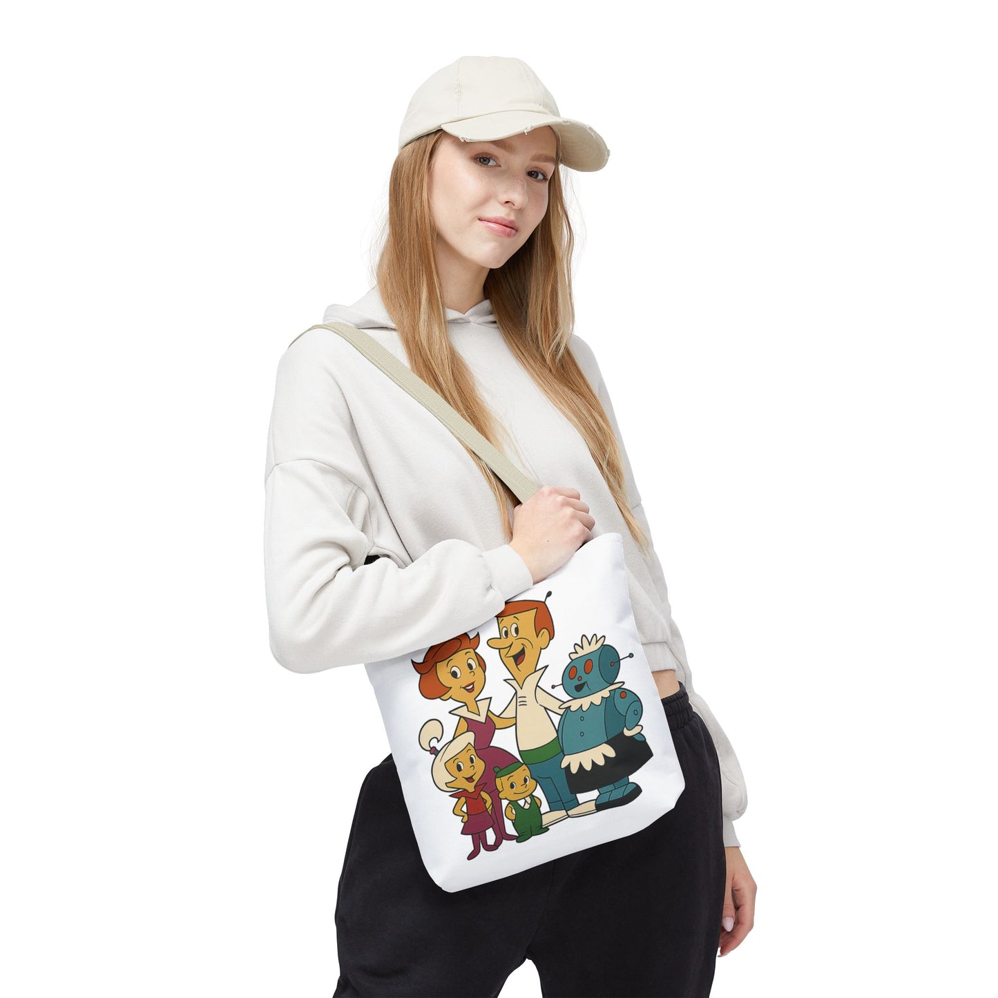Jetsons Tote Bag - Retro-Future Cartoon Nostalgia Fashion Accessory