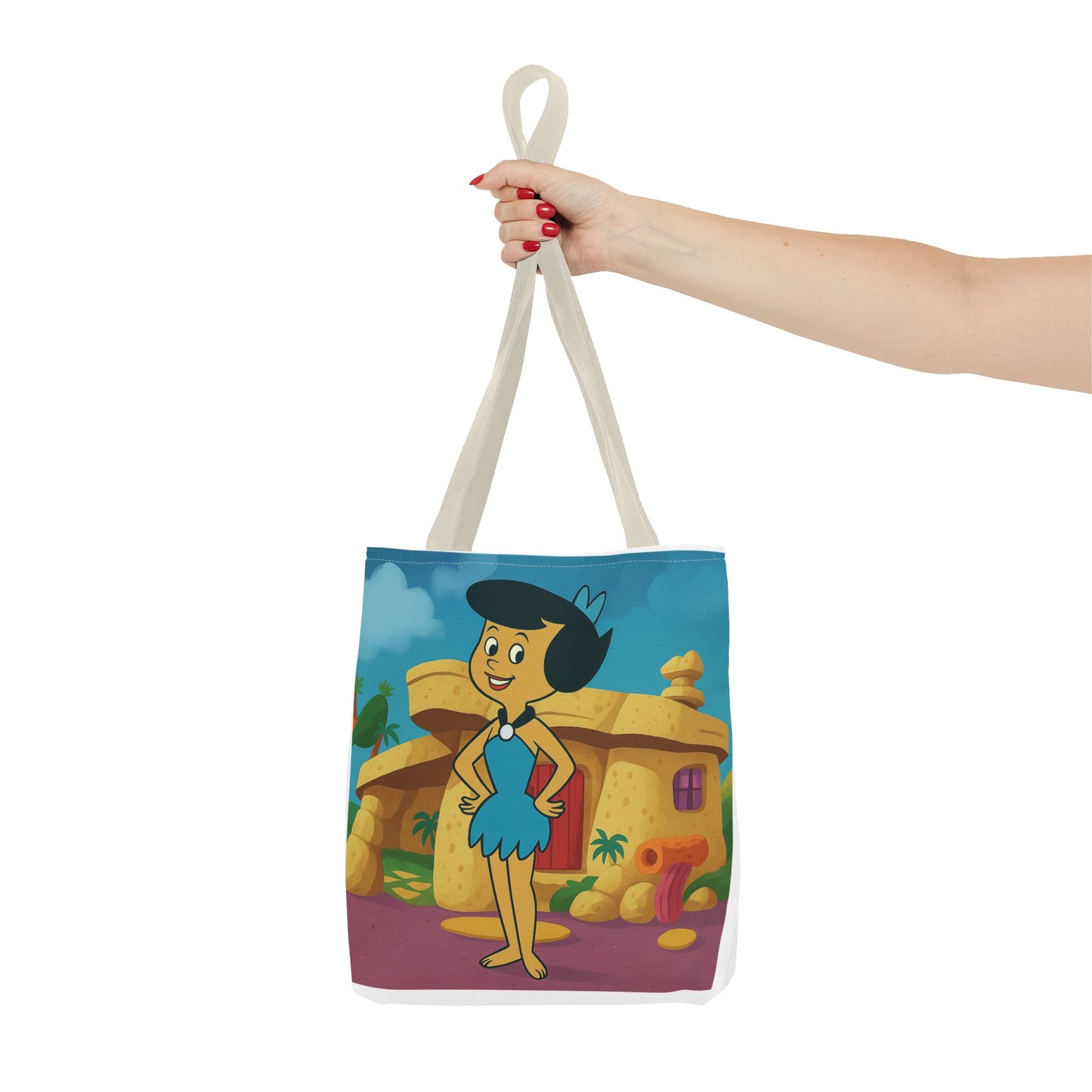 Betty Rubble Tote Bag - Retro Chic Nostalgia Accessory