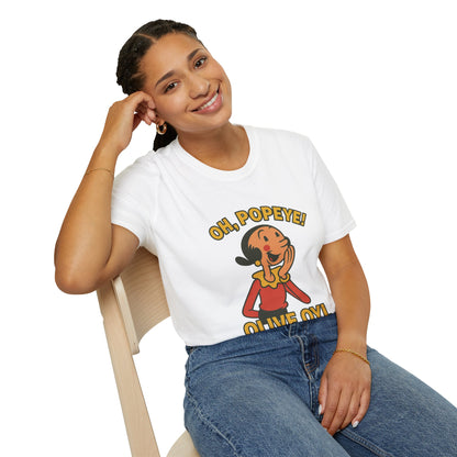 Olive Oyl Retro Tee – The Queen of Quirky Charm!