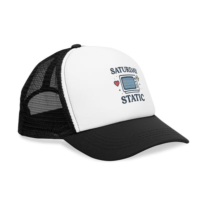 Saturday Static Retro Trucker Cap