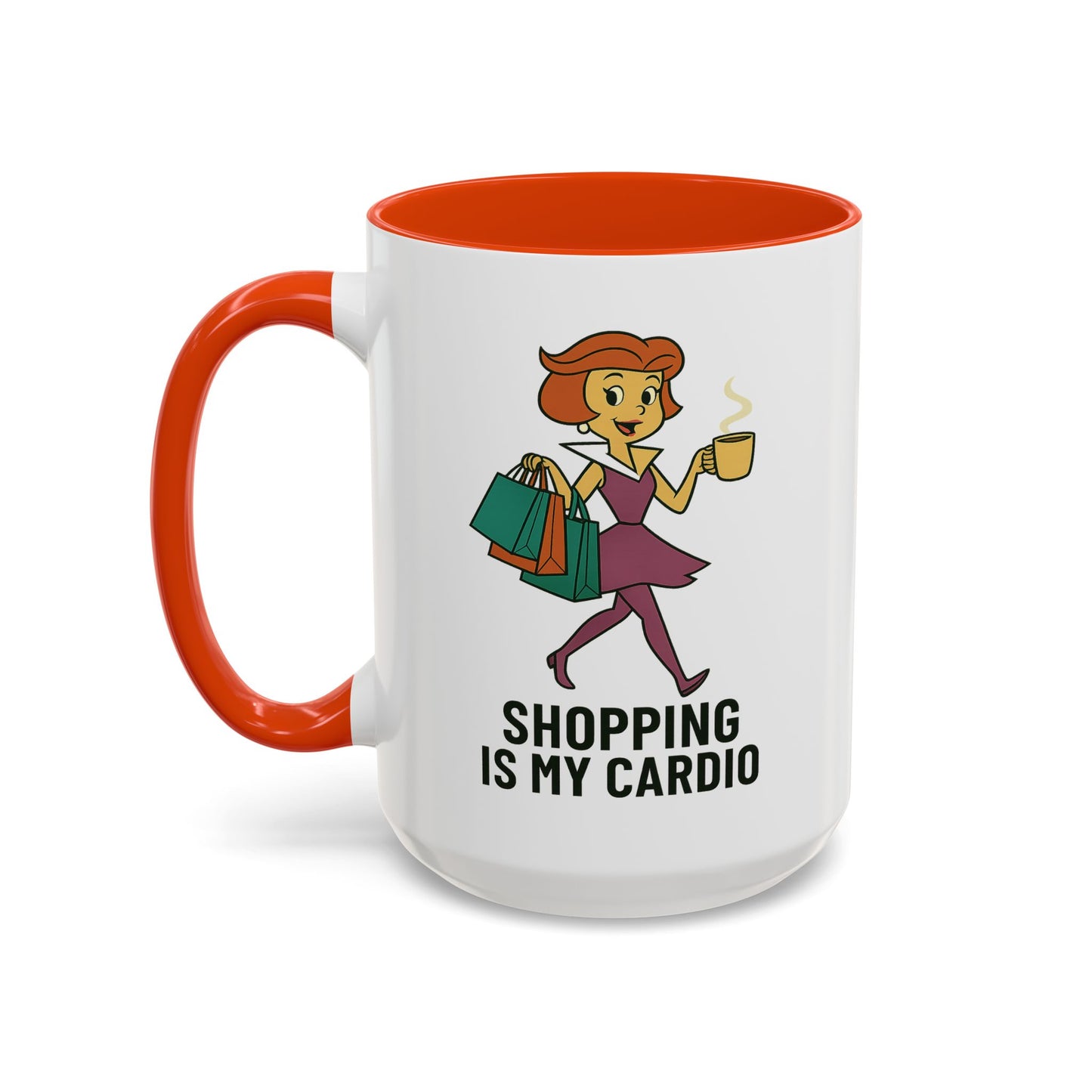Jane Jetson Mug – “Shopping is My Cardio”
