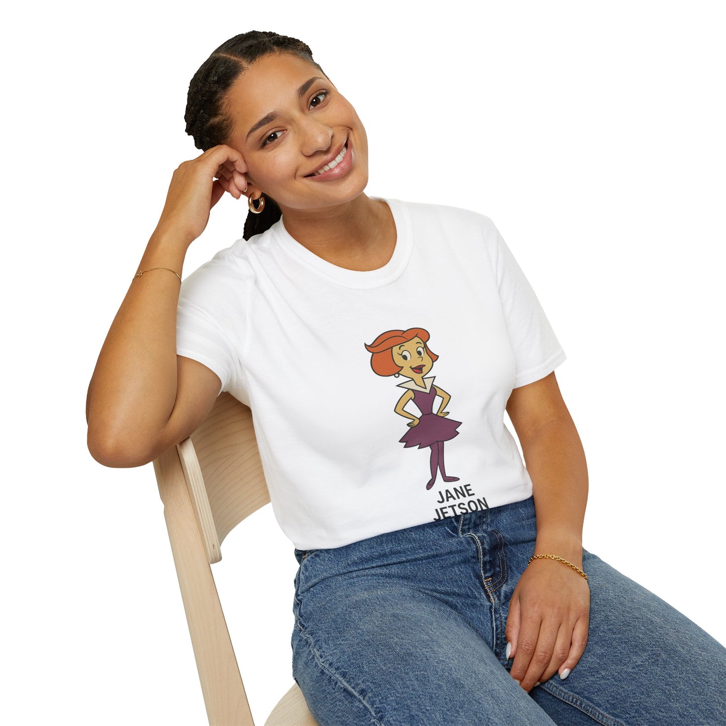 Retro Jane Jetson Softstyle T-Shirt