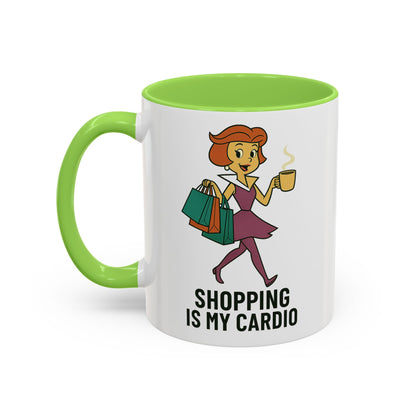 Jane Jetson Mug – “Shopping is My Cardio”