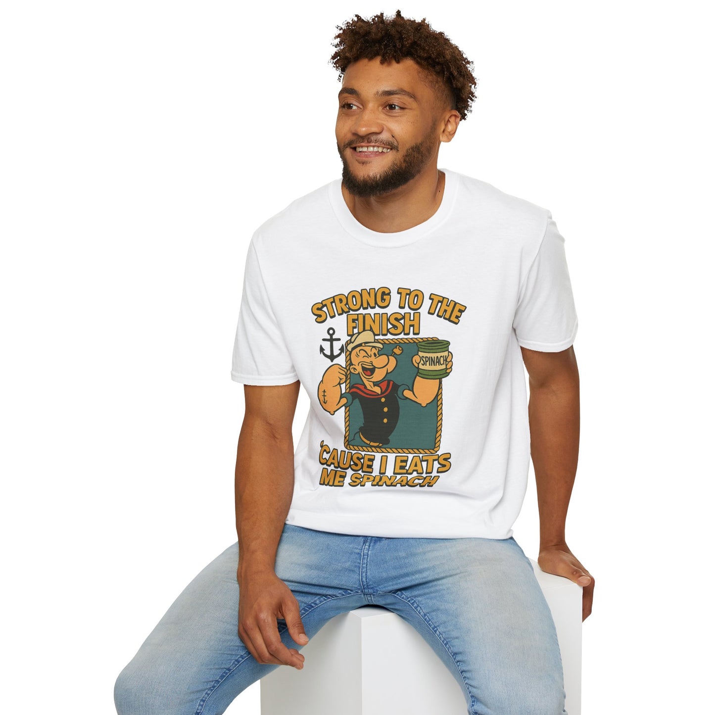 “I Yam What I Yam” – Retro Popeye Tee