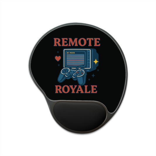 🖱️Remote Royale™ Retro Gamer Mouse Pad (Ergonomic Edition)
