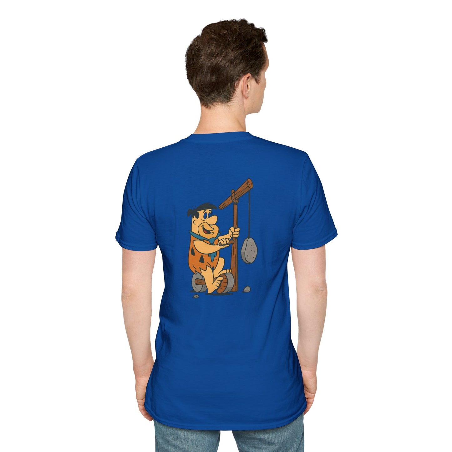 Retro Fred Flintstone Softstyle T-Shirt