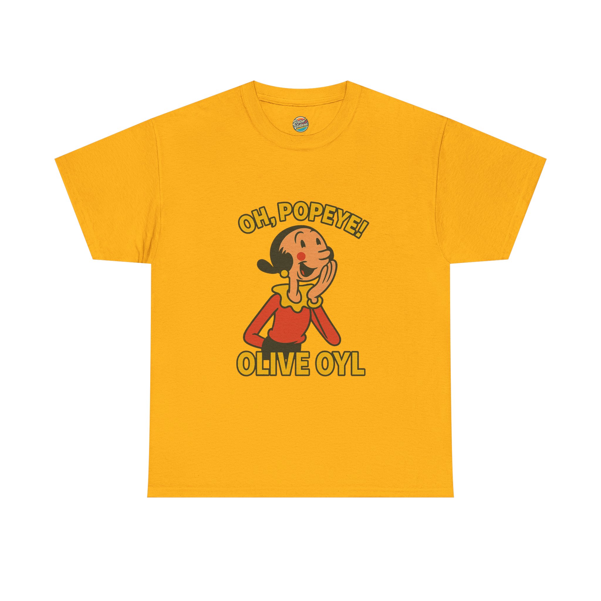 Olive Oyl Retro Tee – The Queen of Quirky Charm! - Image 5