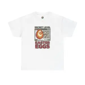Secret Level: Easter Eggs Retro Gaming T-Shirt