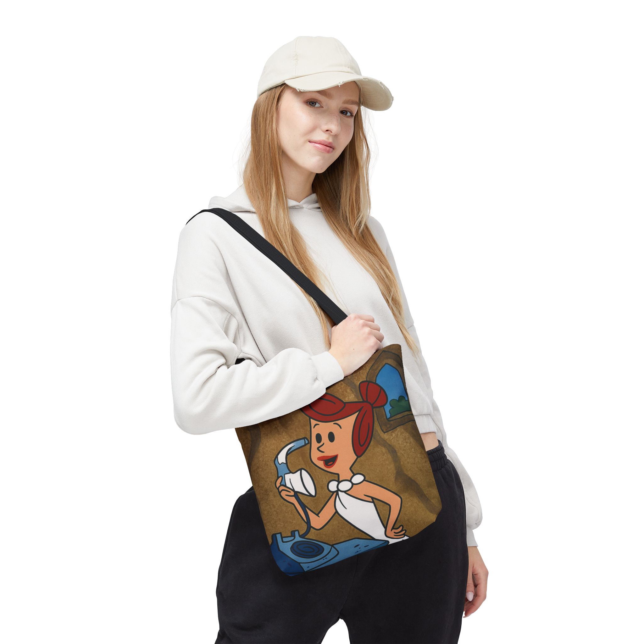 Flintstones Tote Bag - Wilma Flintstone Retro Vibes - Image 2