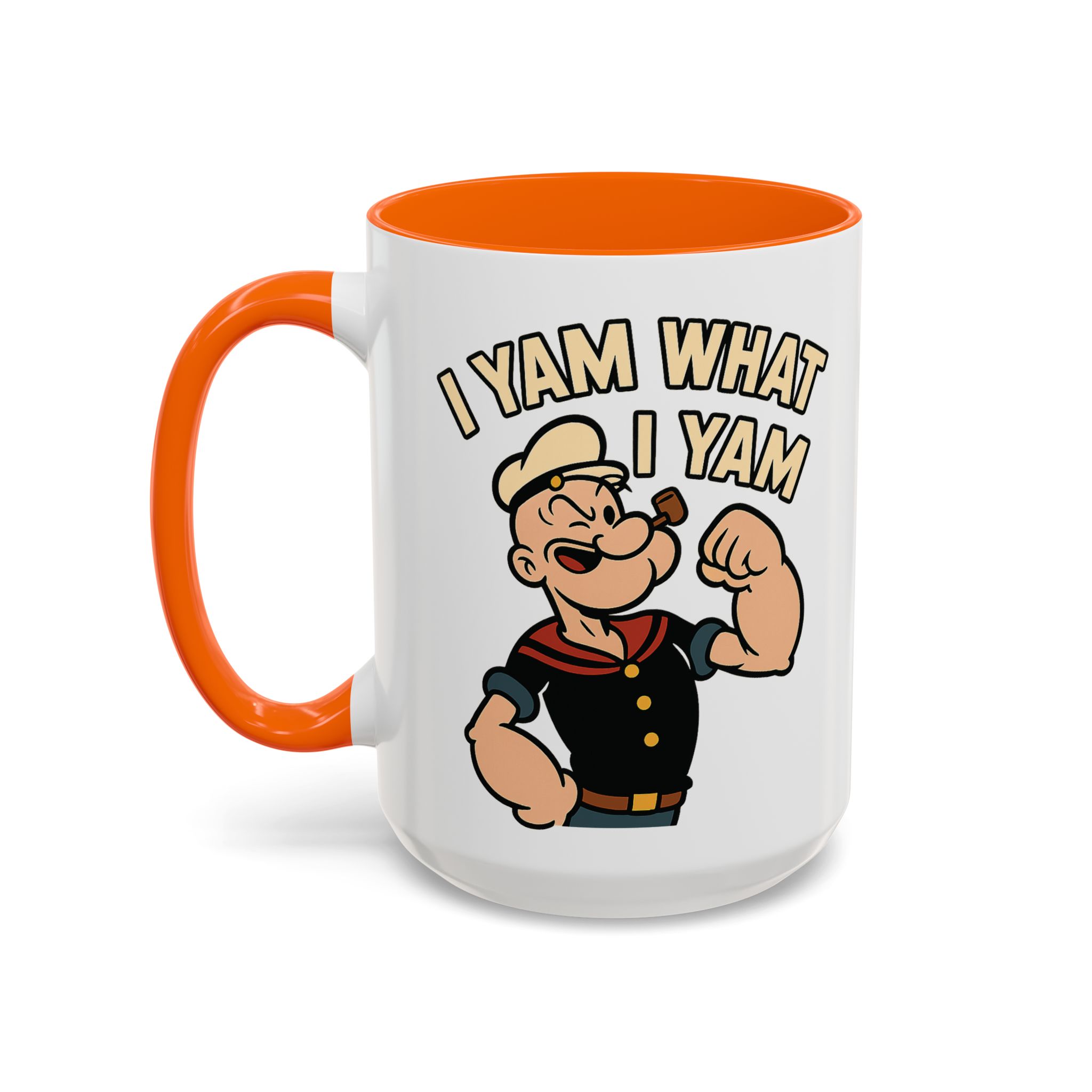 Popeye Power Mug – “I Yam What I Yam” Retro Classic - Image 13