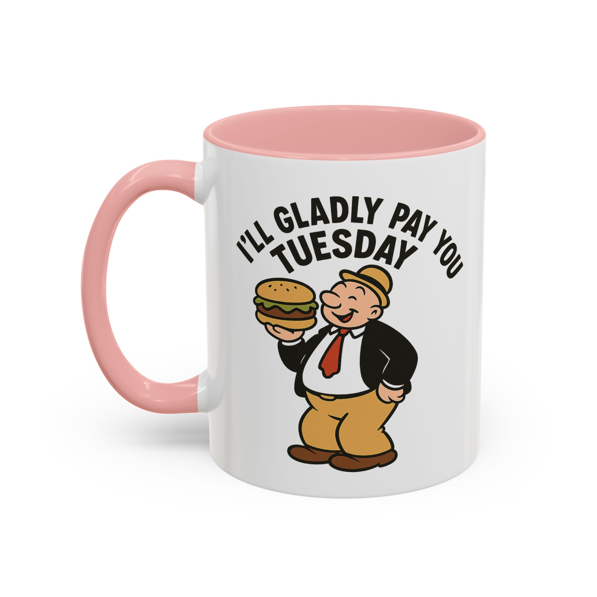Wimpy Retro Mug – “I’ll Gladly Pay You Tuesday” Classic - Image 3