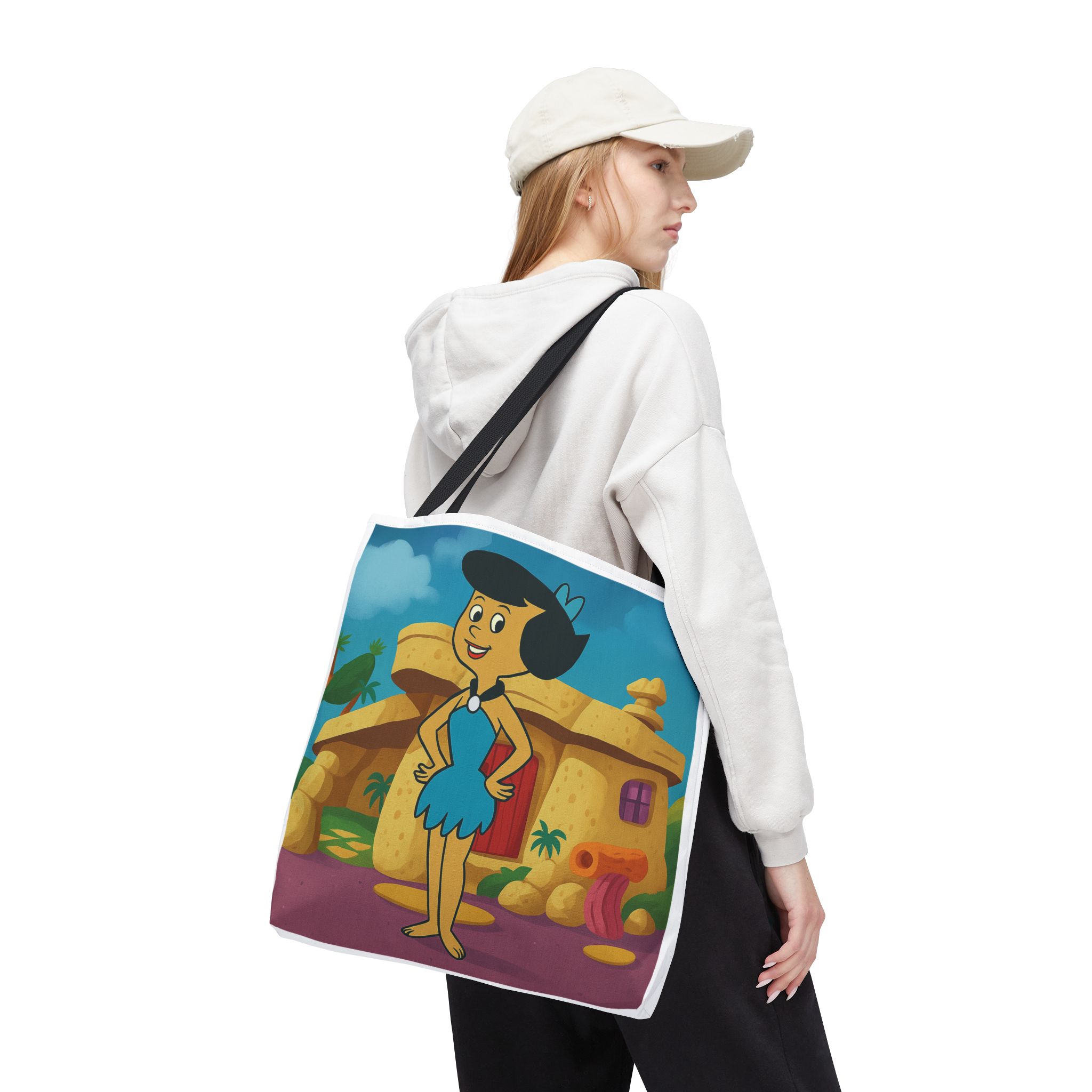 Betty Rubble Tote Bag - Retro Chic Nostalgia Accessory - Image 6