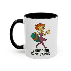 Jane Jetson Mug – “Shopping is My Cardio”