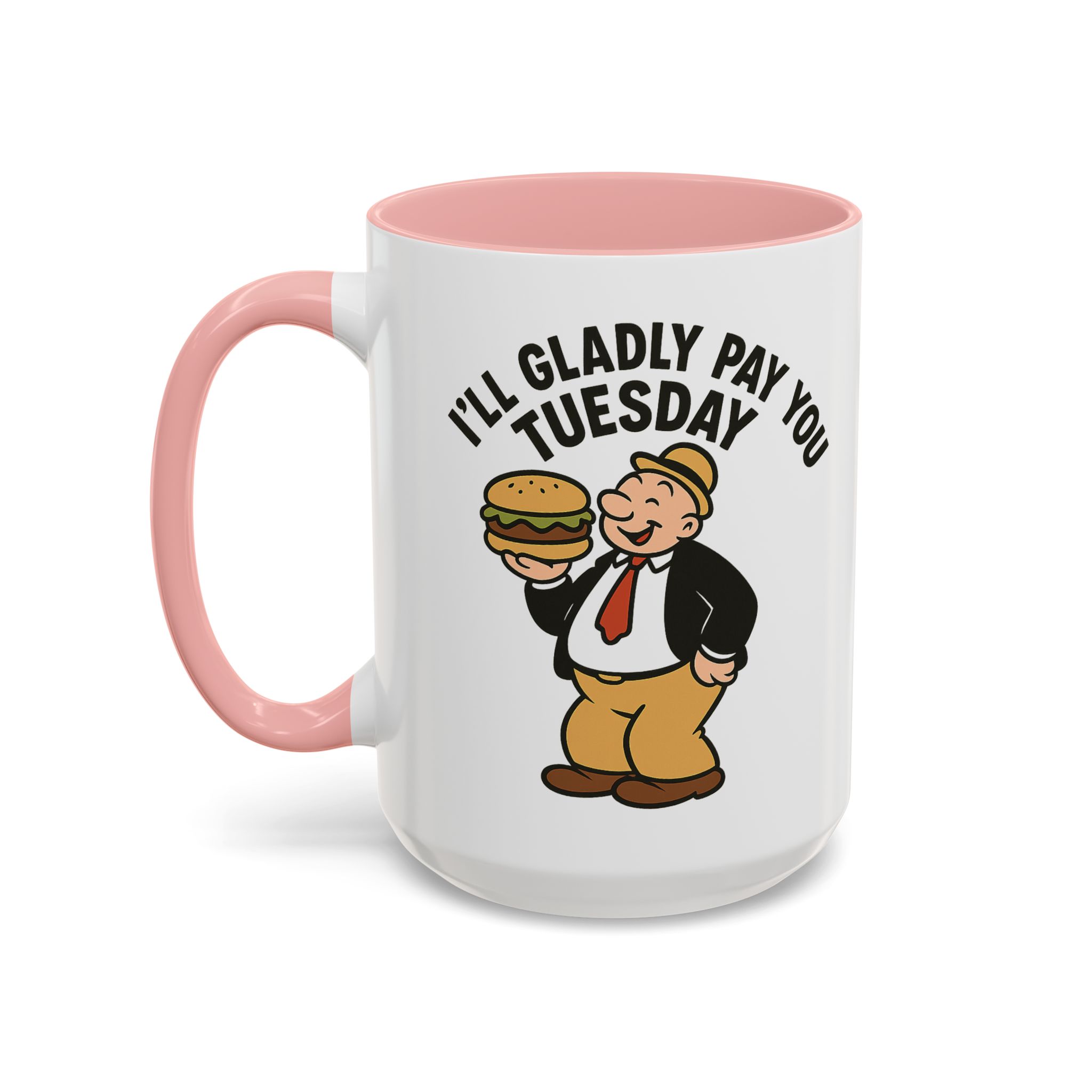 Wimpy Retro Mug – “I’ll Gladly Pay You Tuesday” Classic - Image 7