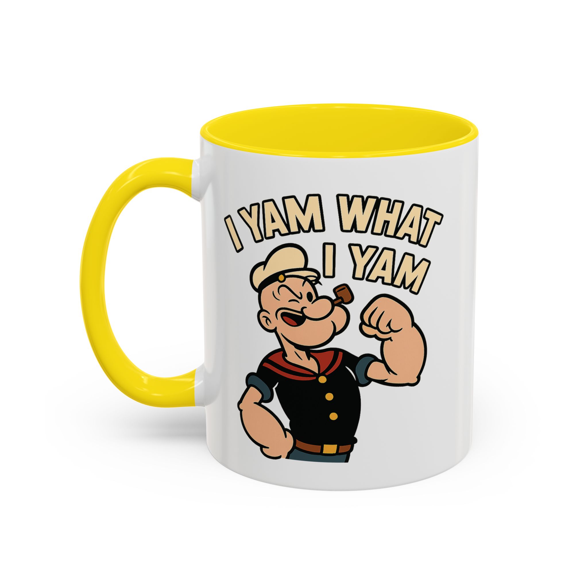 Popeye Power Mug – “I Yam What I Yam” Retro Classic - Image 12
