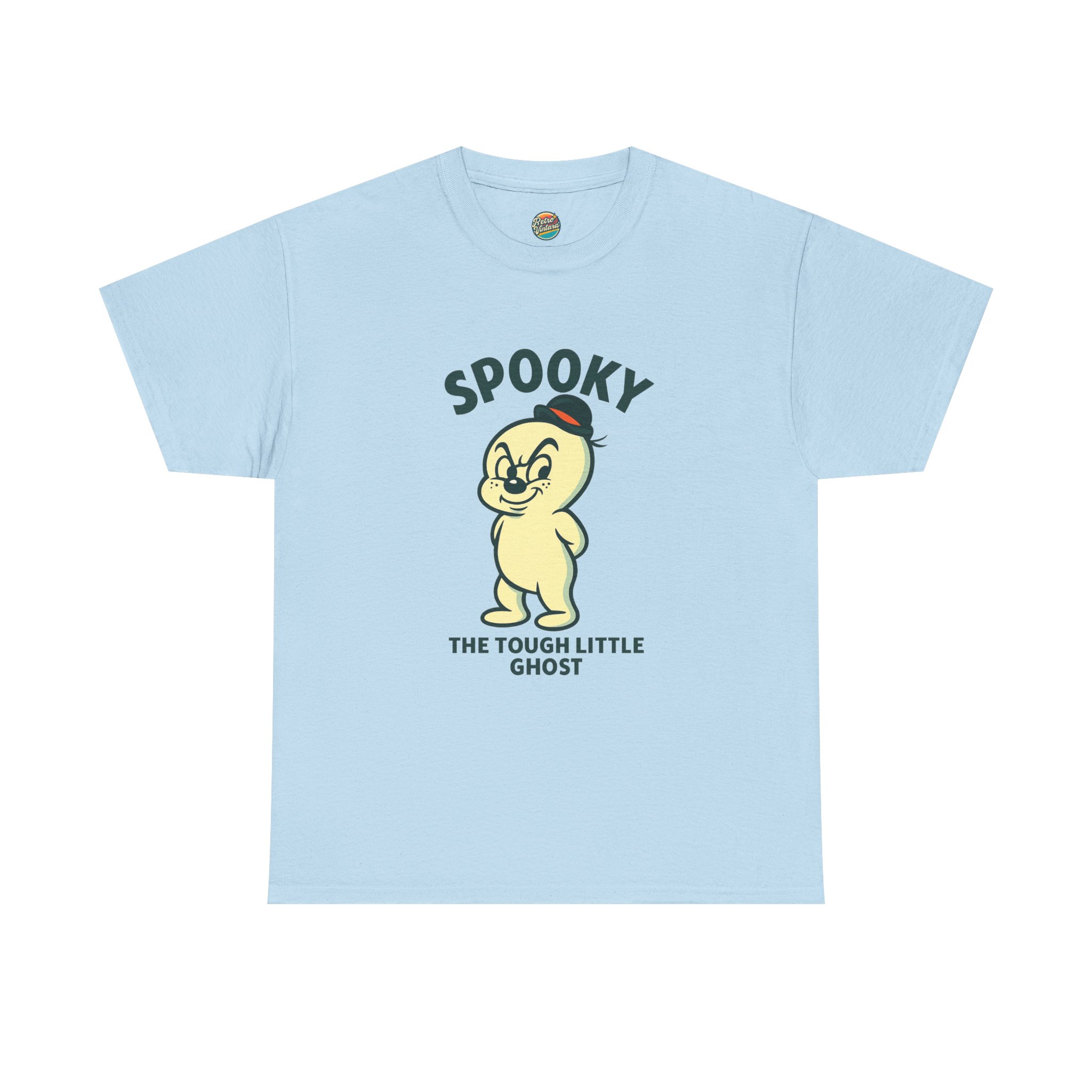 Spooky Vibes Only – The Tough Little Ghost Tee - Image 9