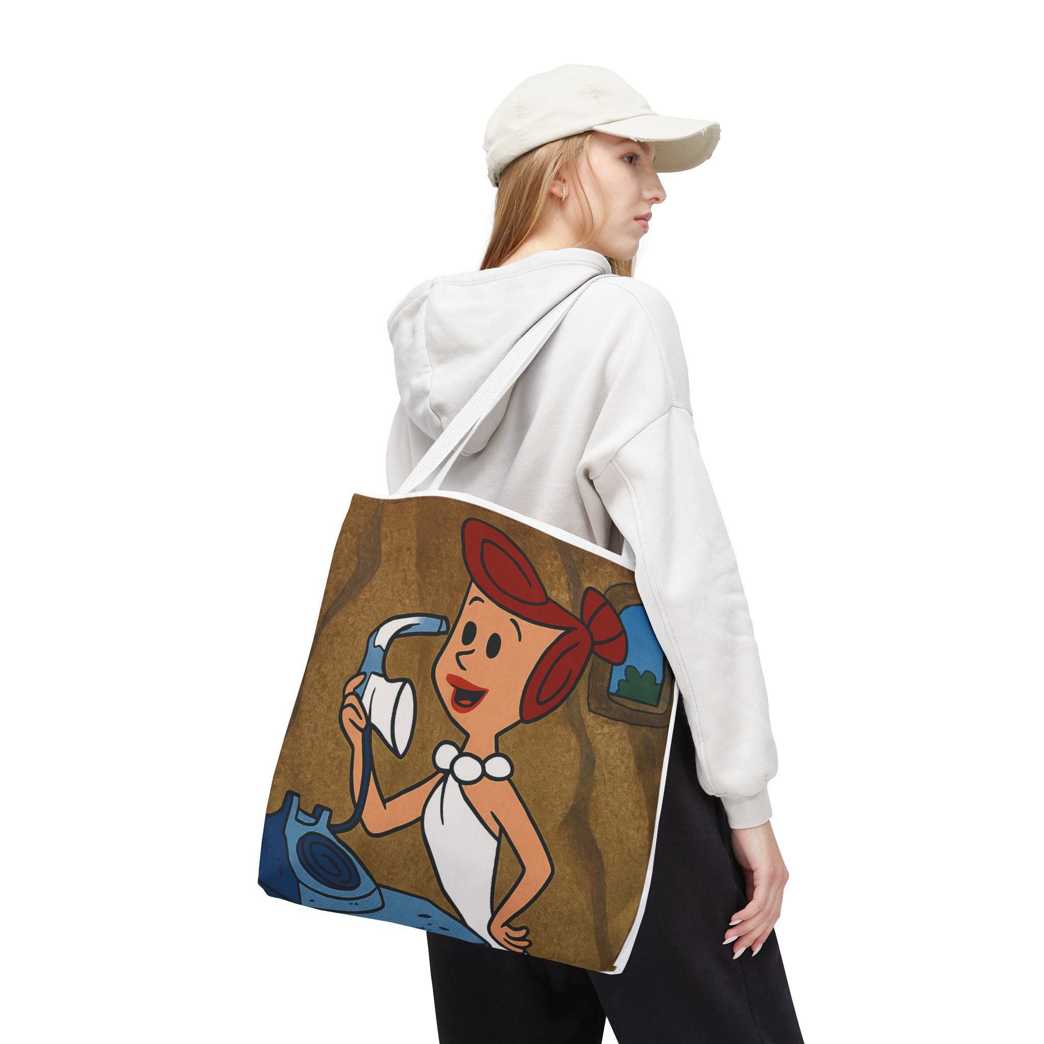 Flintstones Tote Bag - Wilma Flintstone Retro Vibes - Image 18