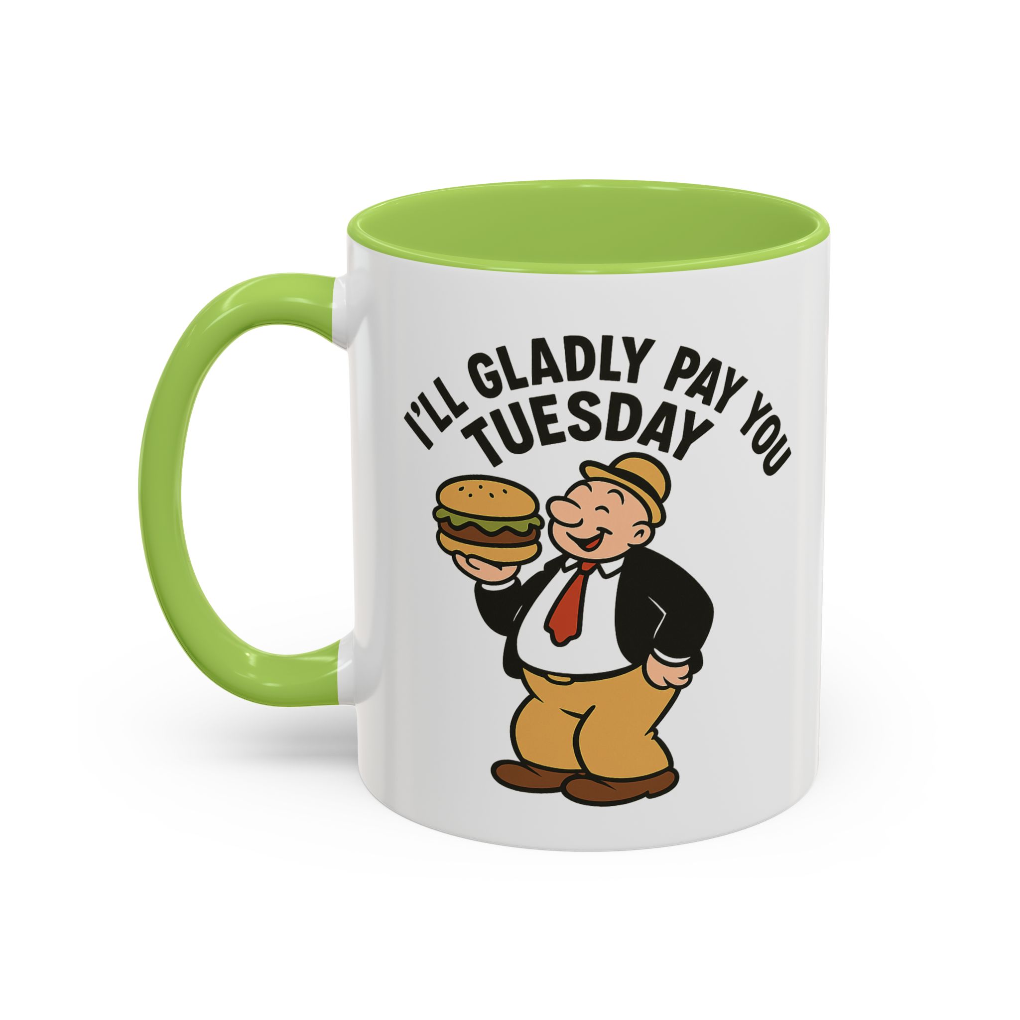 Wimpy Retro Mug – “I’ll Gladly Pay You Tuesday” Classic - Image 15