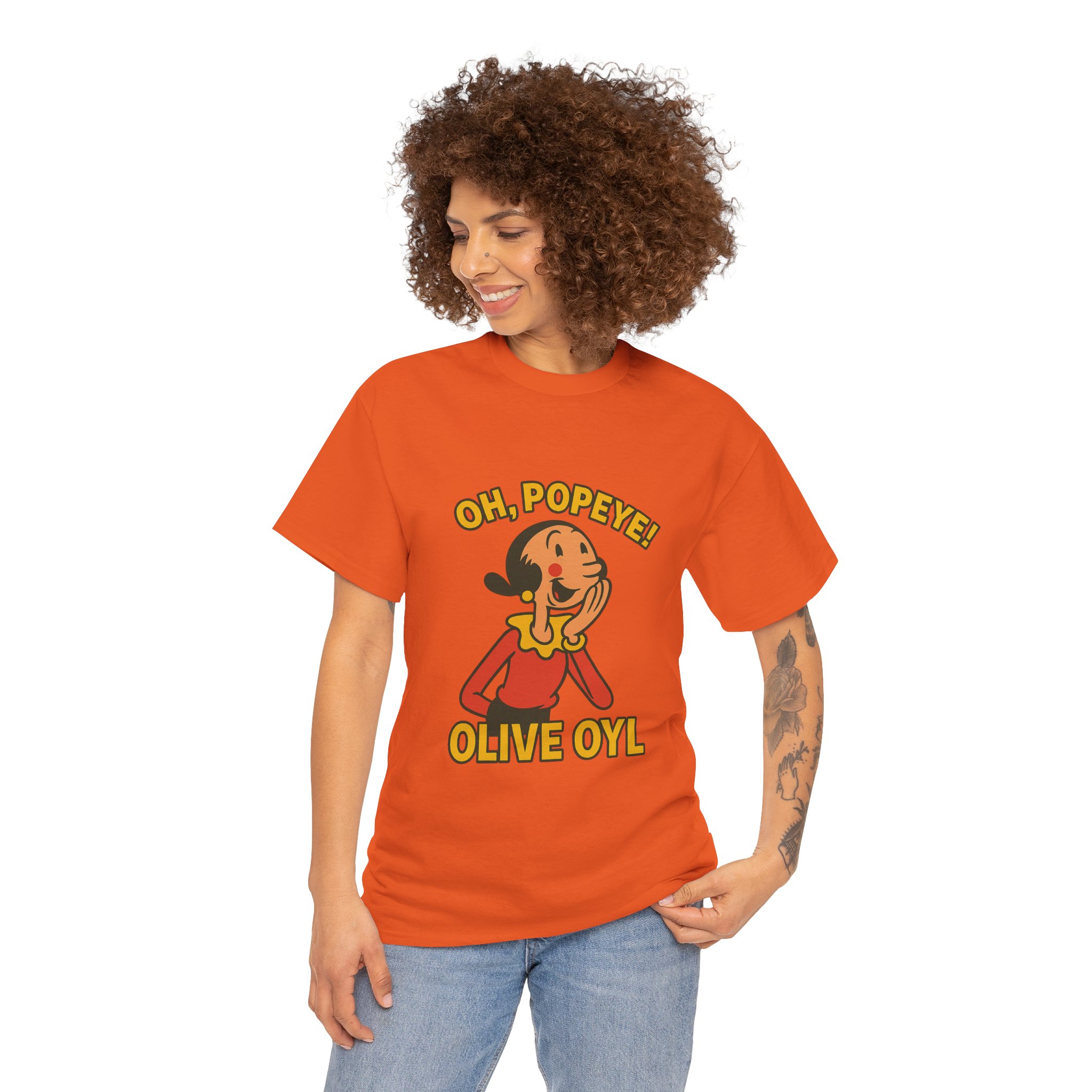 Olive Oyl Retro Tee – The Queen of Quirky Charm! - Image 8