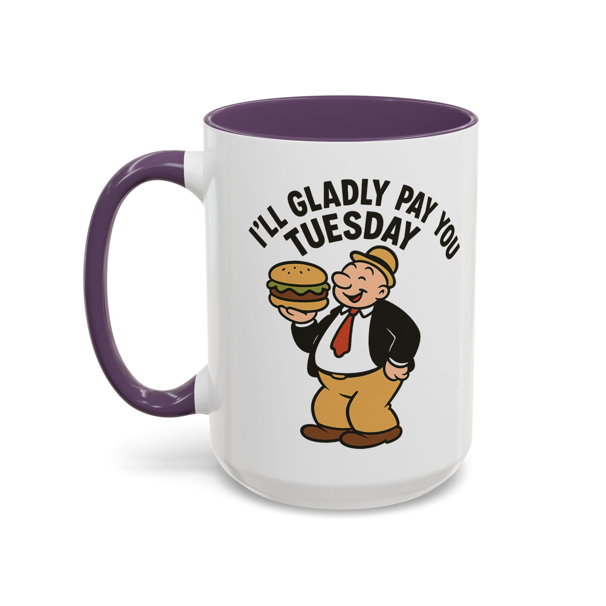 Wimpy Retro Mug – “I’ll Gladly Pay You Tuesday” Classic - Image 17