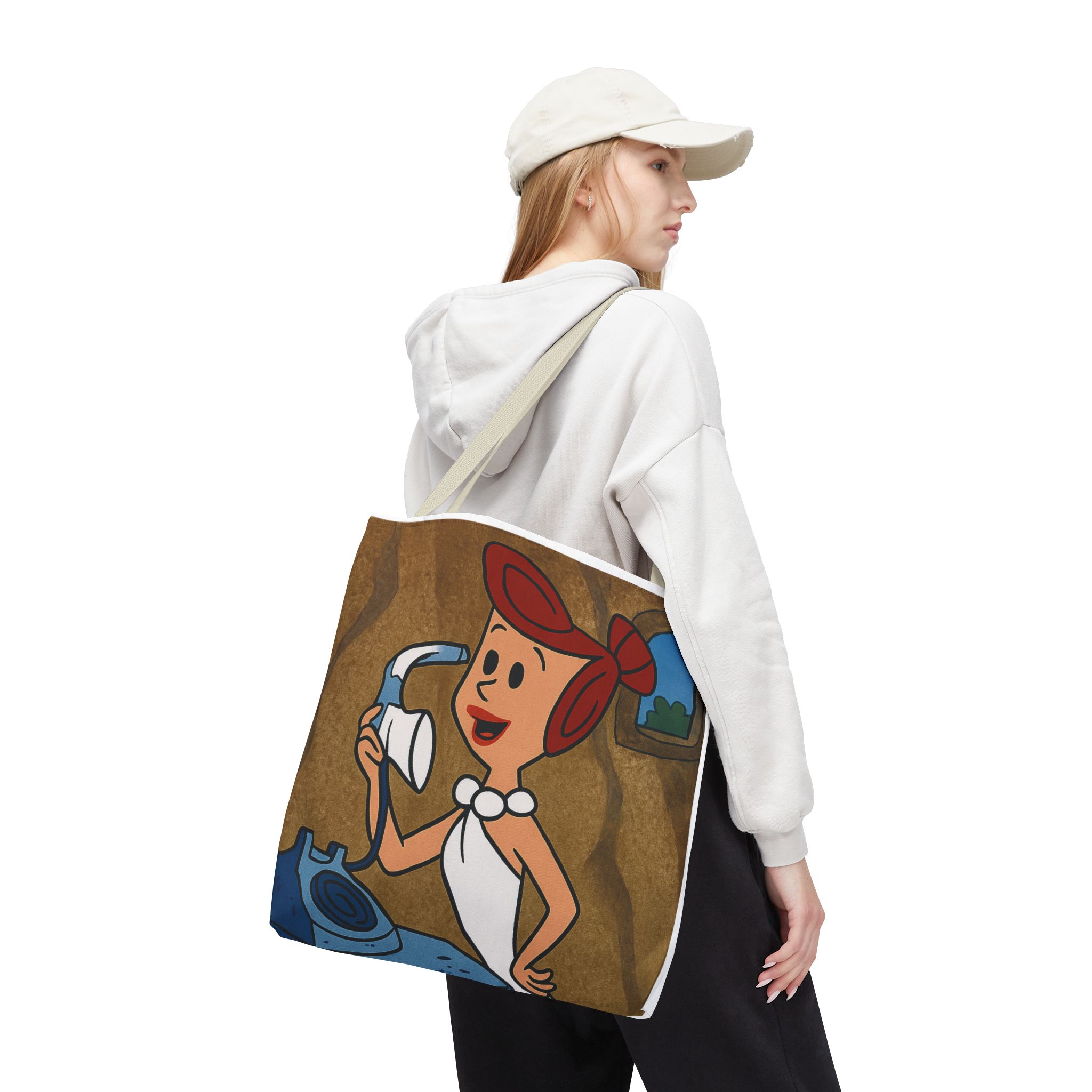 Flintstones Tote Bag - Wilma Flintstone Retro Vibes - Image 24