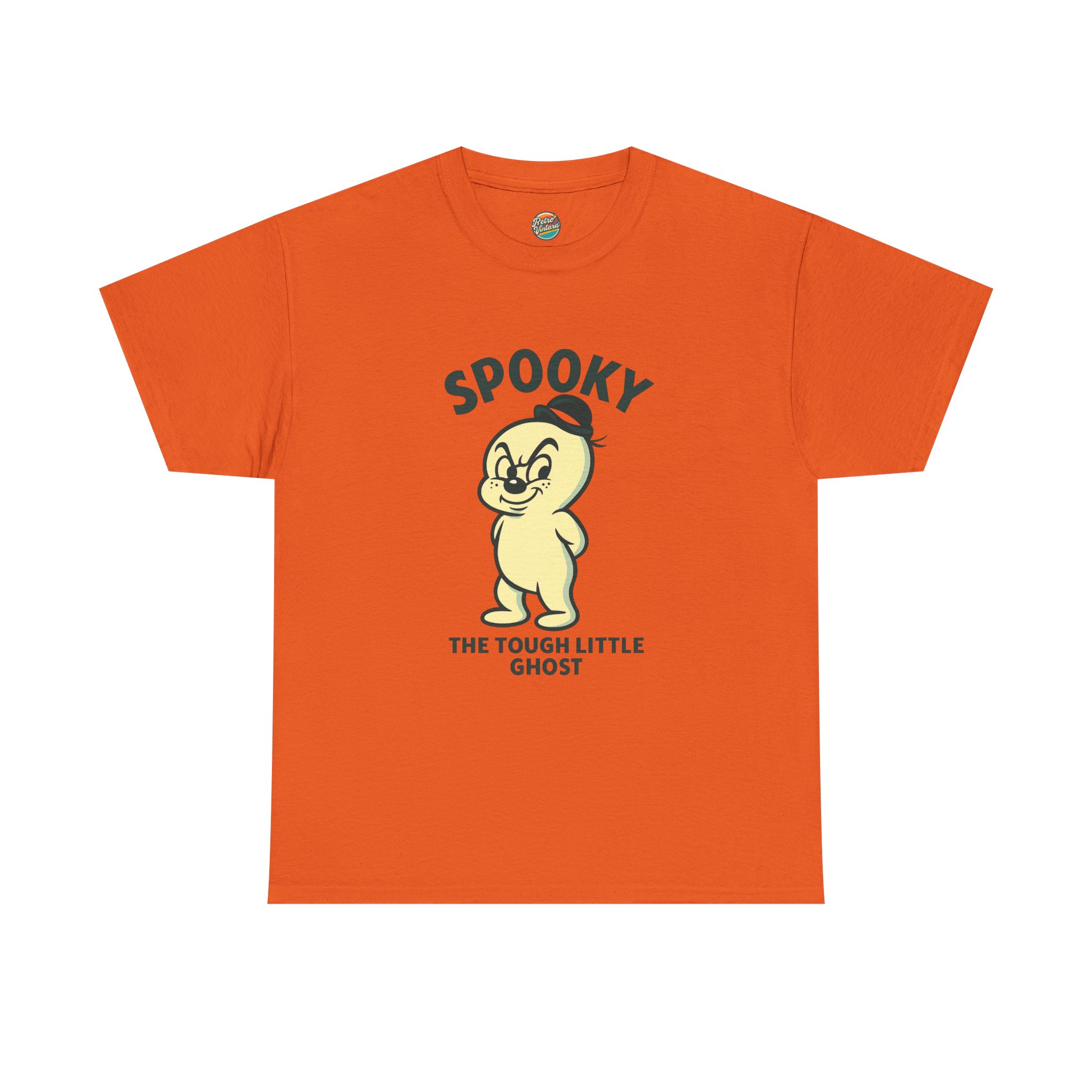 Spooky Vibes Only – The Tough Little Ghost Tee - Image 7