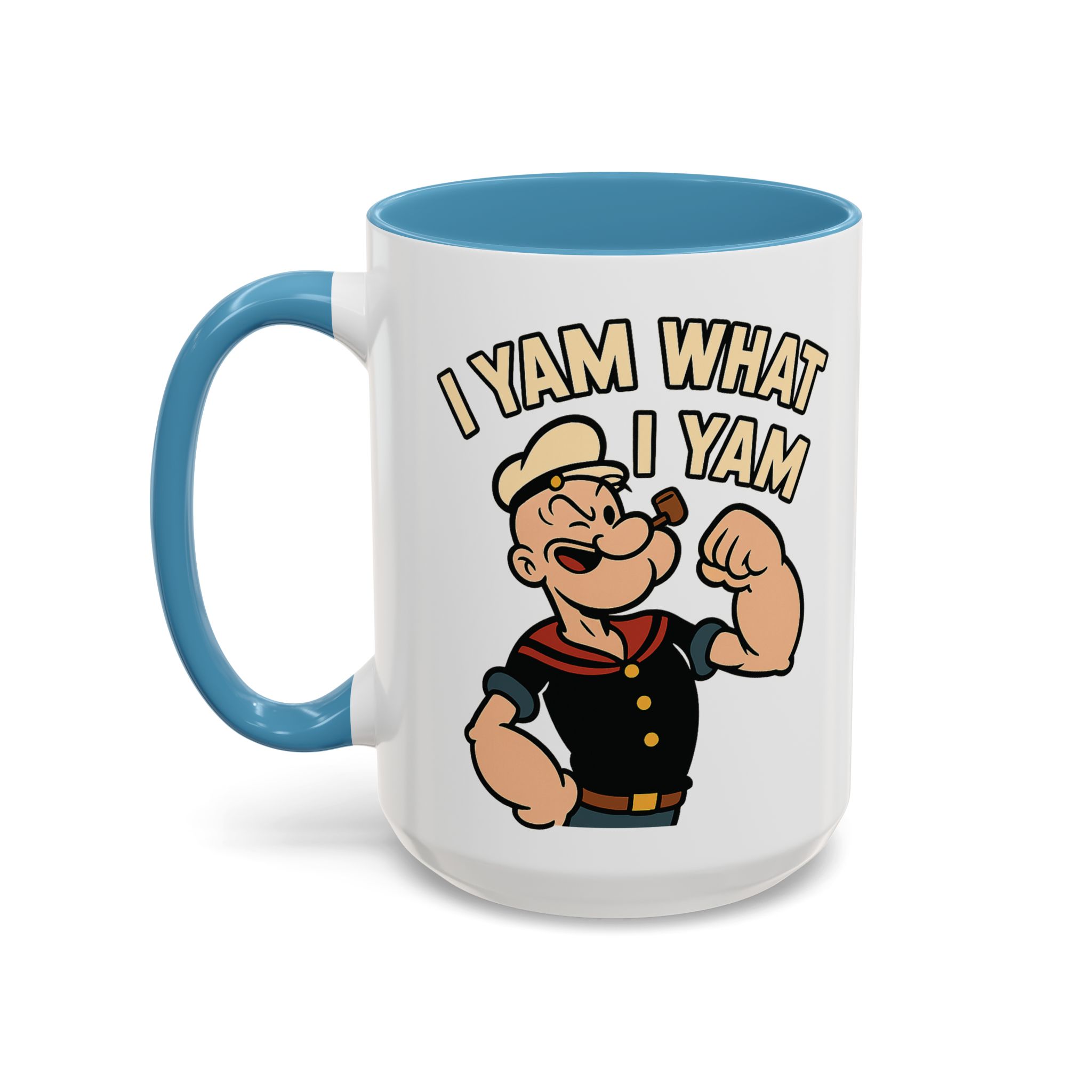 Popeye Power Mug – “I Yam What I Yam” Retro Classic - Image 10
