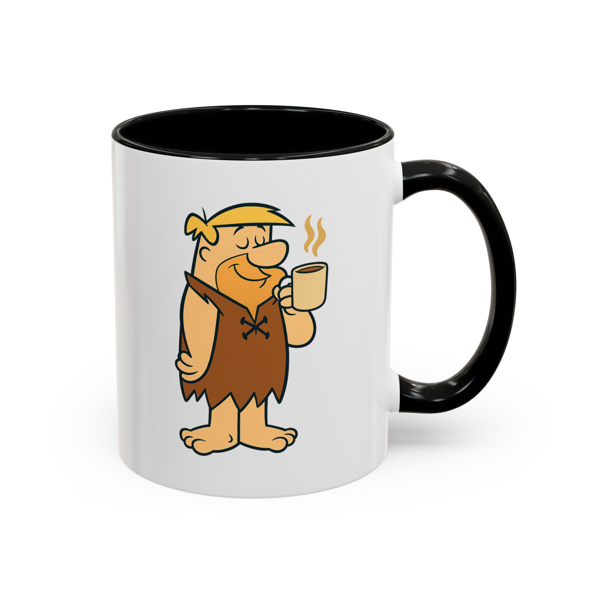 Barney Brew Time Retro Flintstones Nostalgia Mug