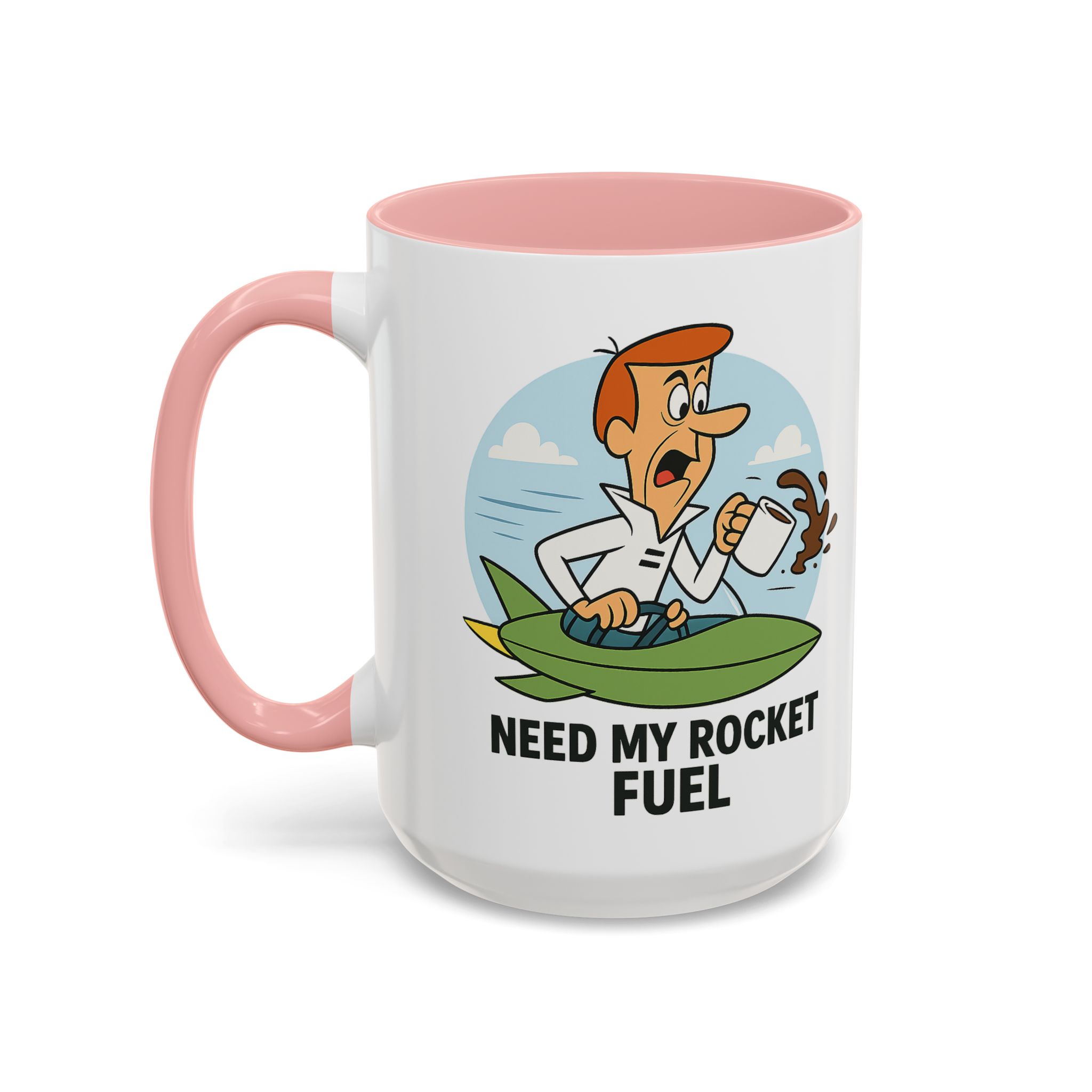 Need My Rocket Fuel George Jetson Coffee Mug - Image 7