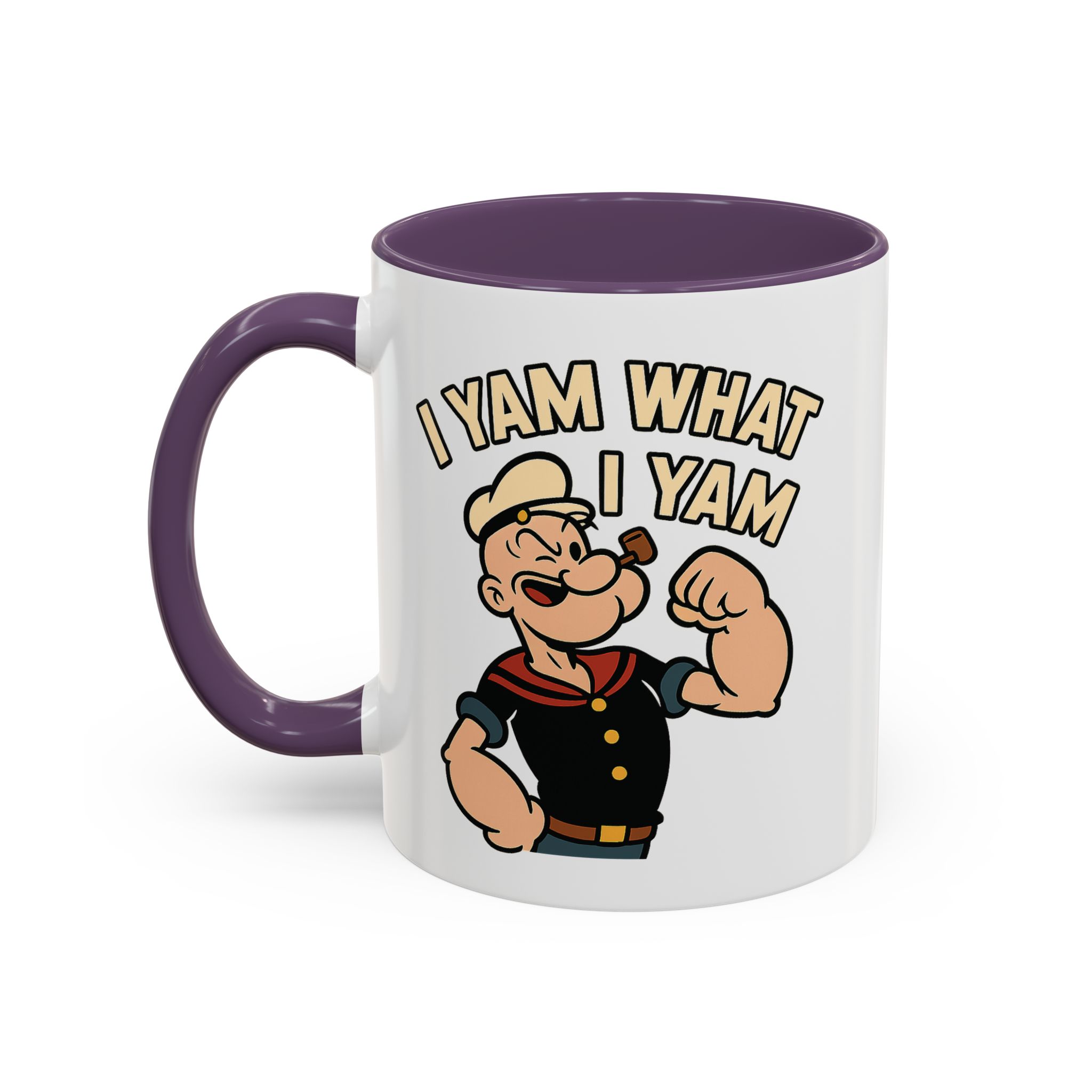 Popeye Power Mug – “I Yam What I Yam” Retro Classic - Image 16