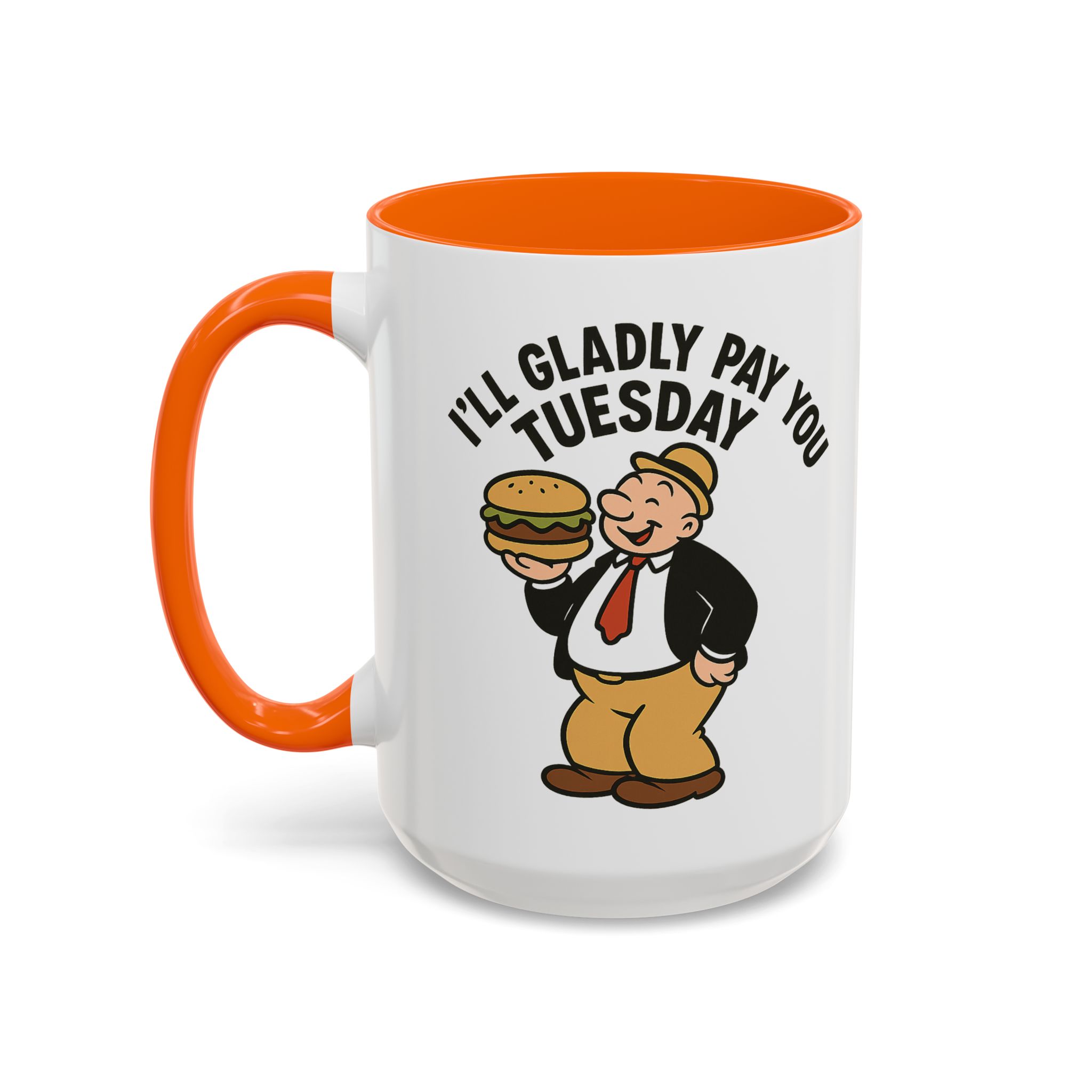 Wimpy Retro Mug – “I’ll Gladly Pay You Tuesday” Classic - Image 13