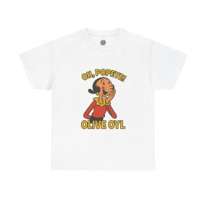 Olive Oyl Retro Tee – The Queen of Quirky Charm!