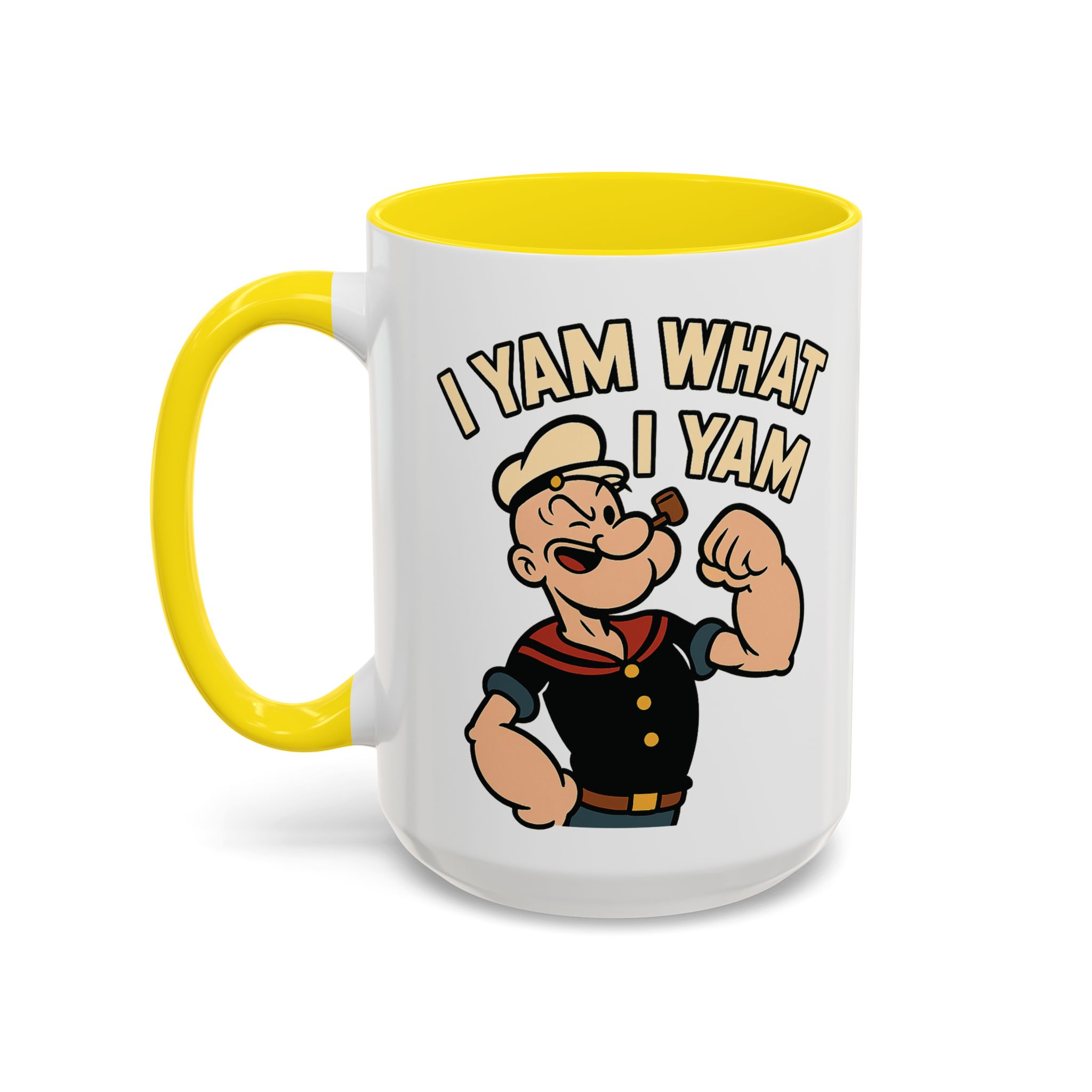 Popeye Power Mug – “I Yam What I Yam” Retro Classic - Image 14