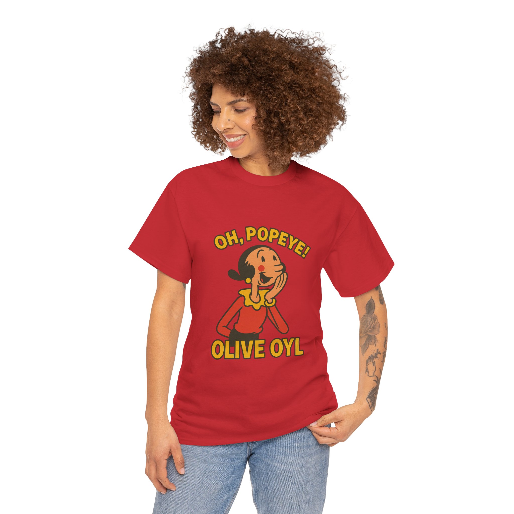 Olive Oyl Retro Tee – The Queen of Quirky Charm! - Image 14