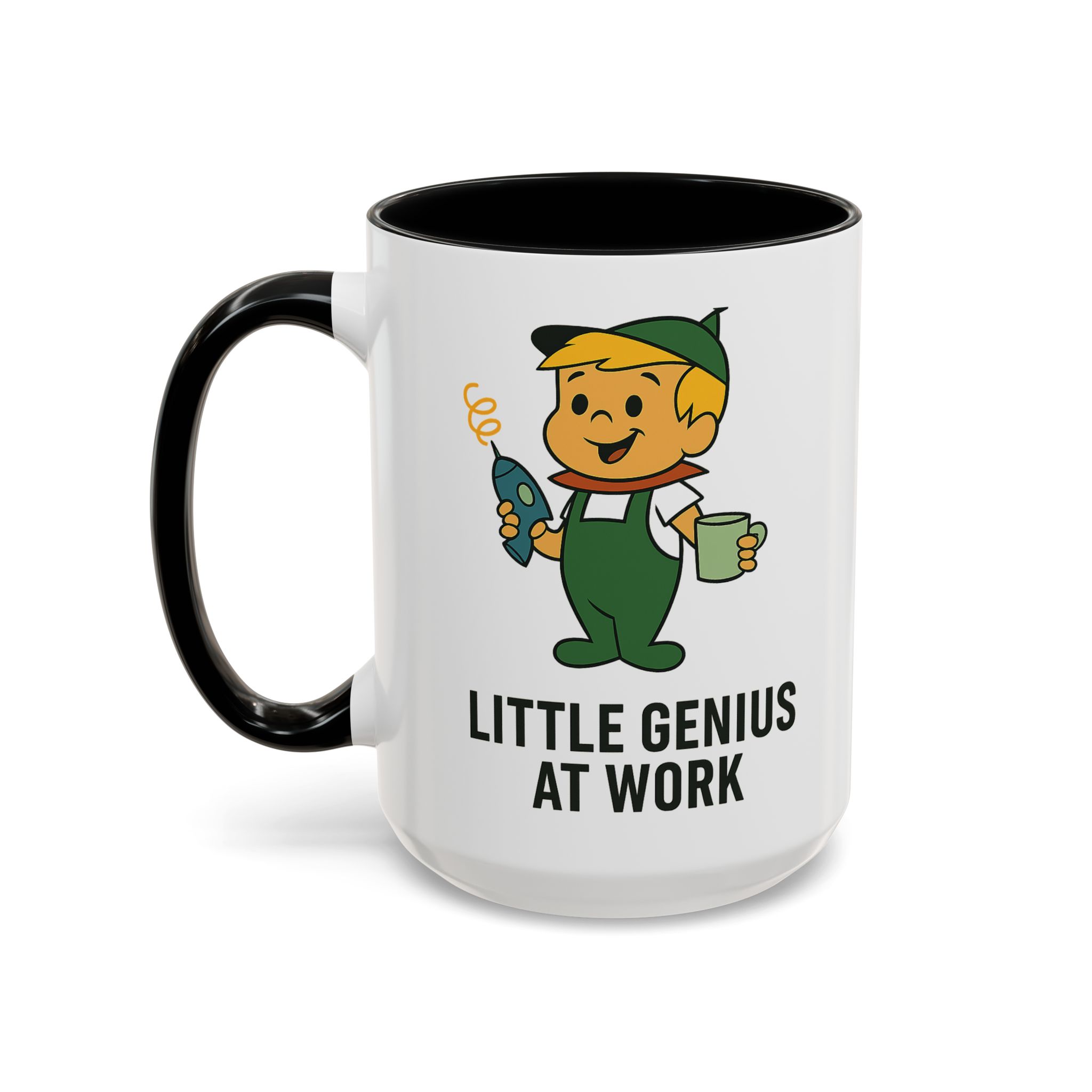 ☕ Elroy Jetson “Little Genius at Work” Mug 👦🚀 - Image 5