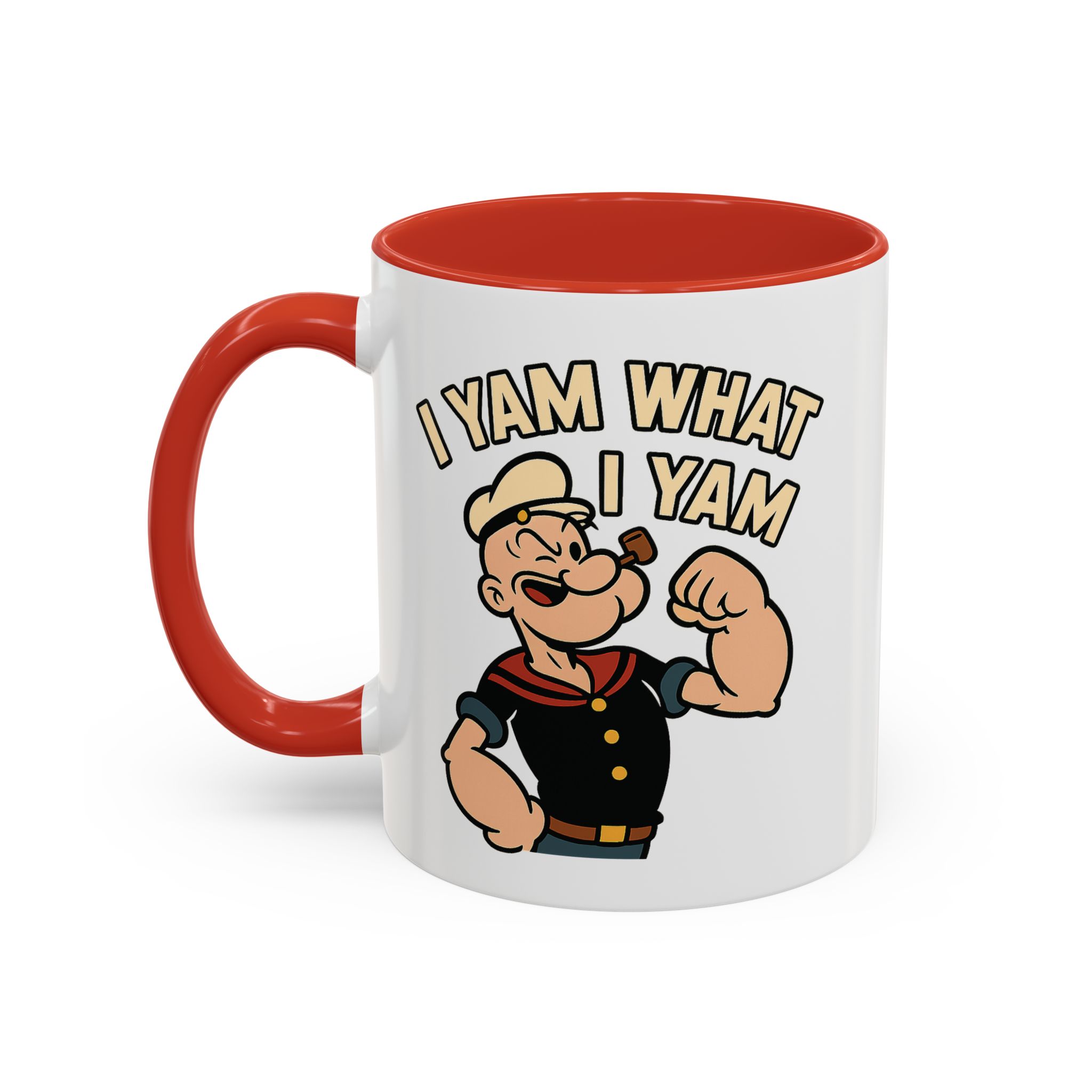 Popeye Power Mug – “I Yam What I Yam” Retro Classic - Image 4