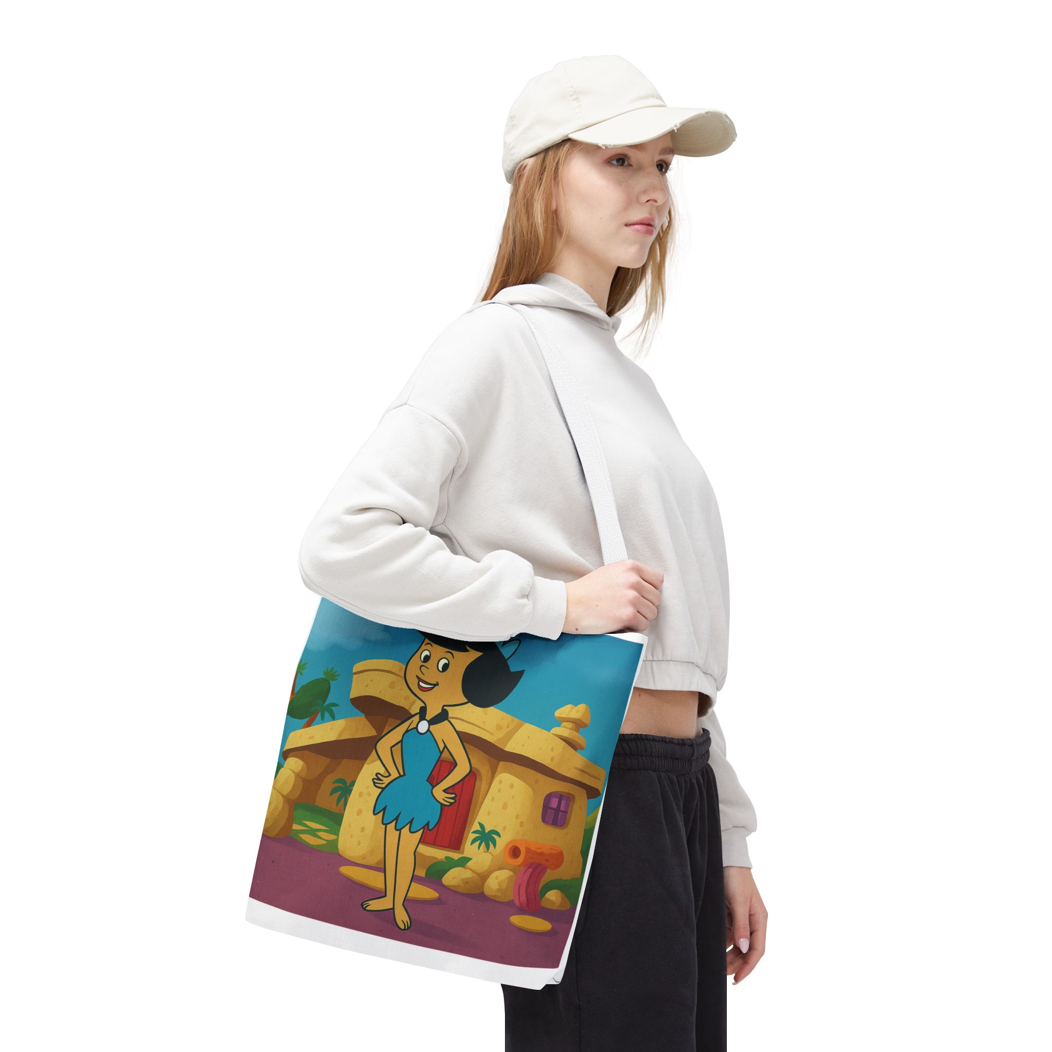 Betty Rubble Tote Bag - Retro Chic Nostalgia Accessory - Image 16