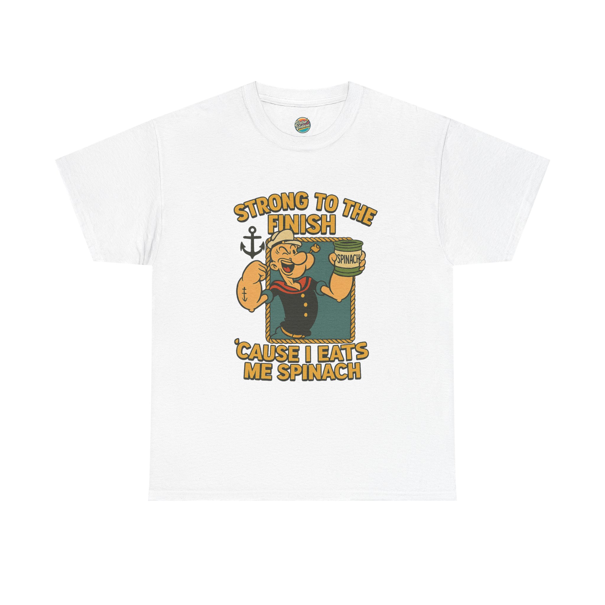 “I Yam What I Yam” – Retro Popeye Tee