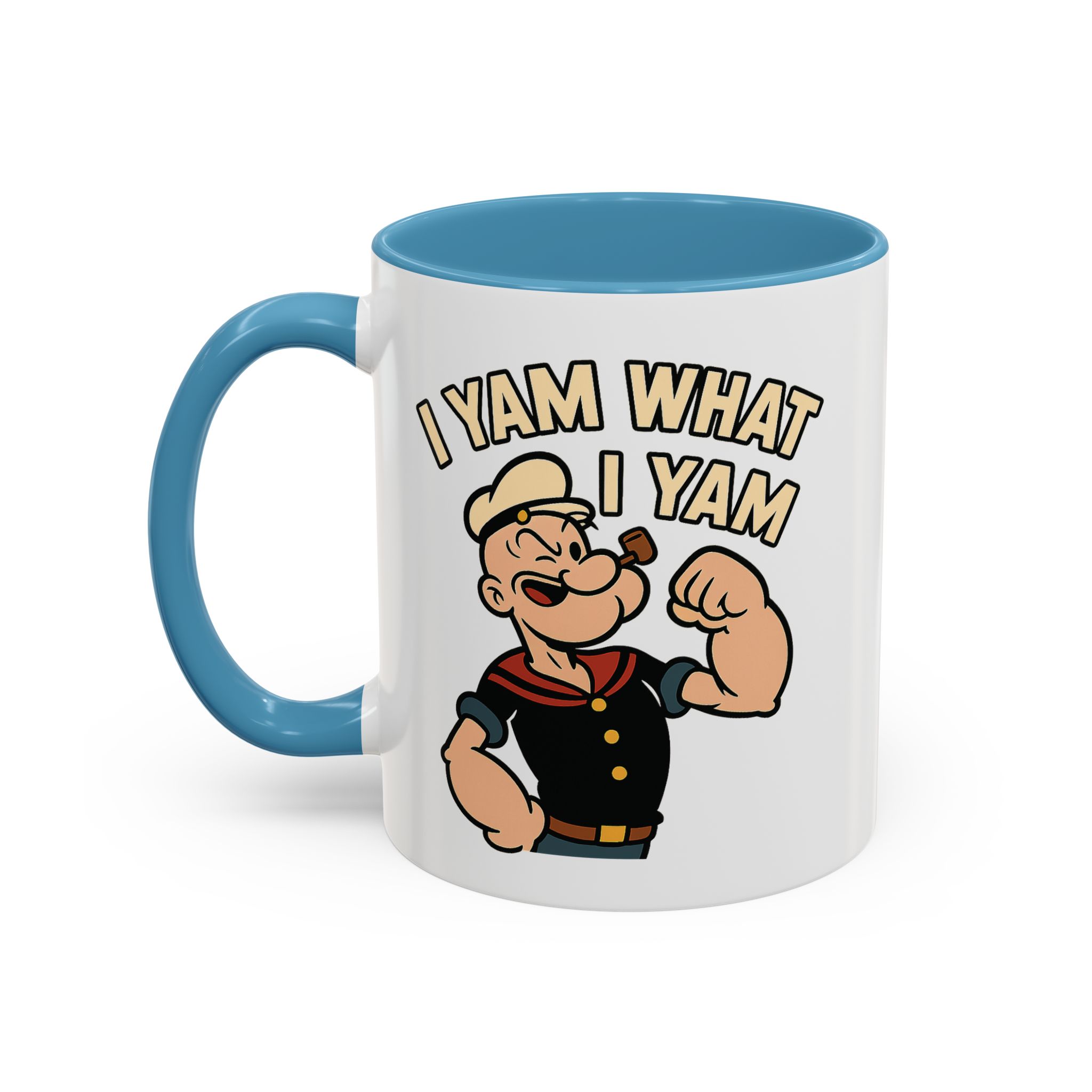Popeye Power Mug – “I Yam What I Yam” Retro Classic - Image 9