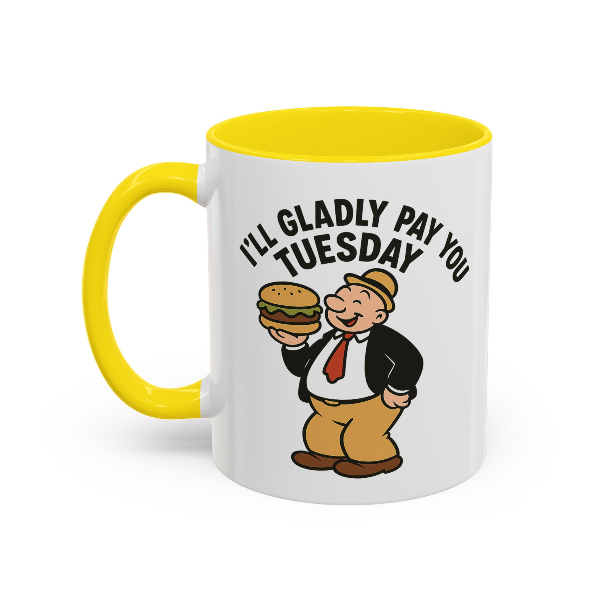 Wimpy Retro Mug – “I’ll Gladly Pay You Tuesday” Classic - Image 12