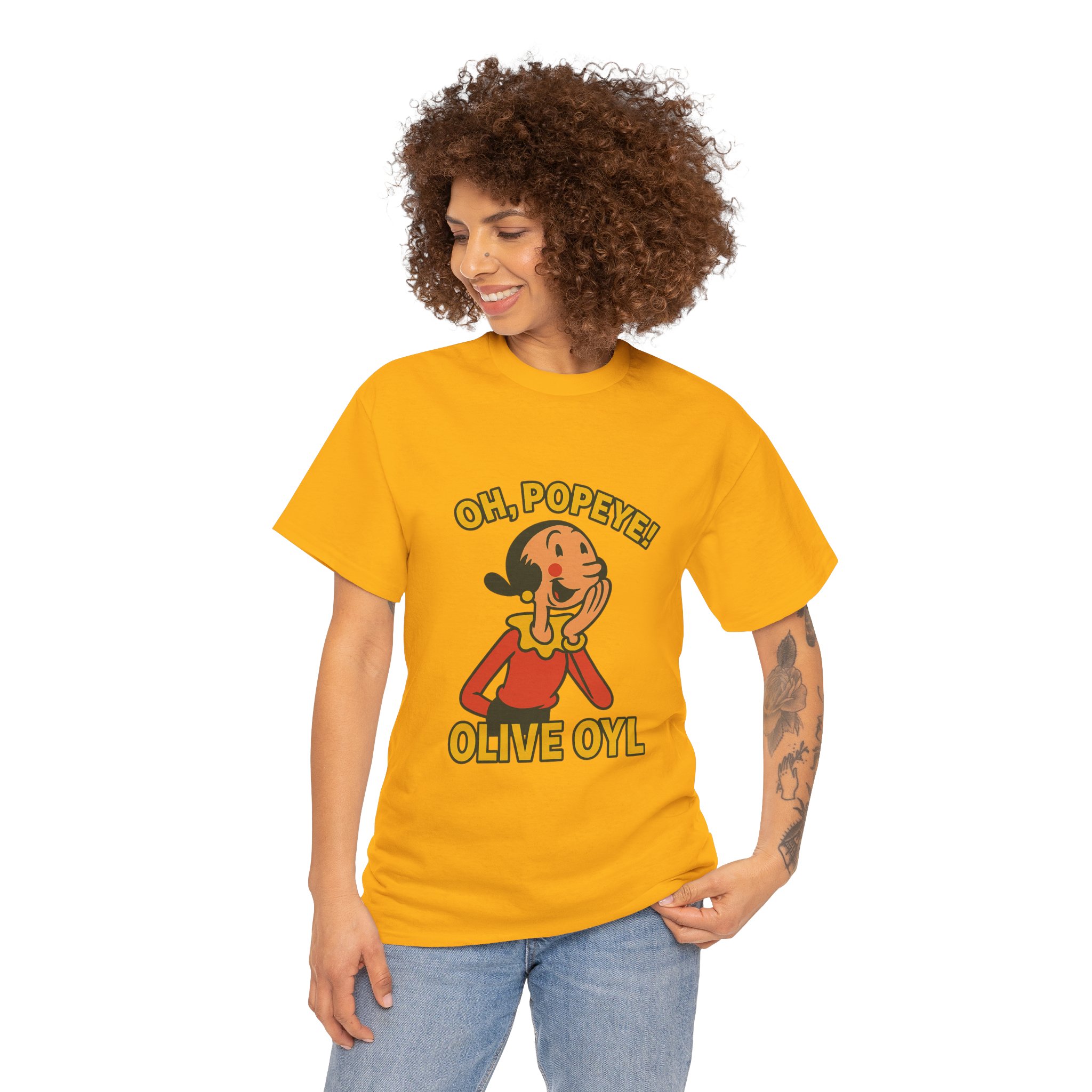 Olive Oyl Retro Tee – The Queen of Quirky Charm! - Image 6