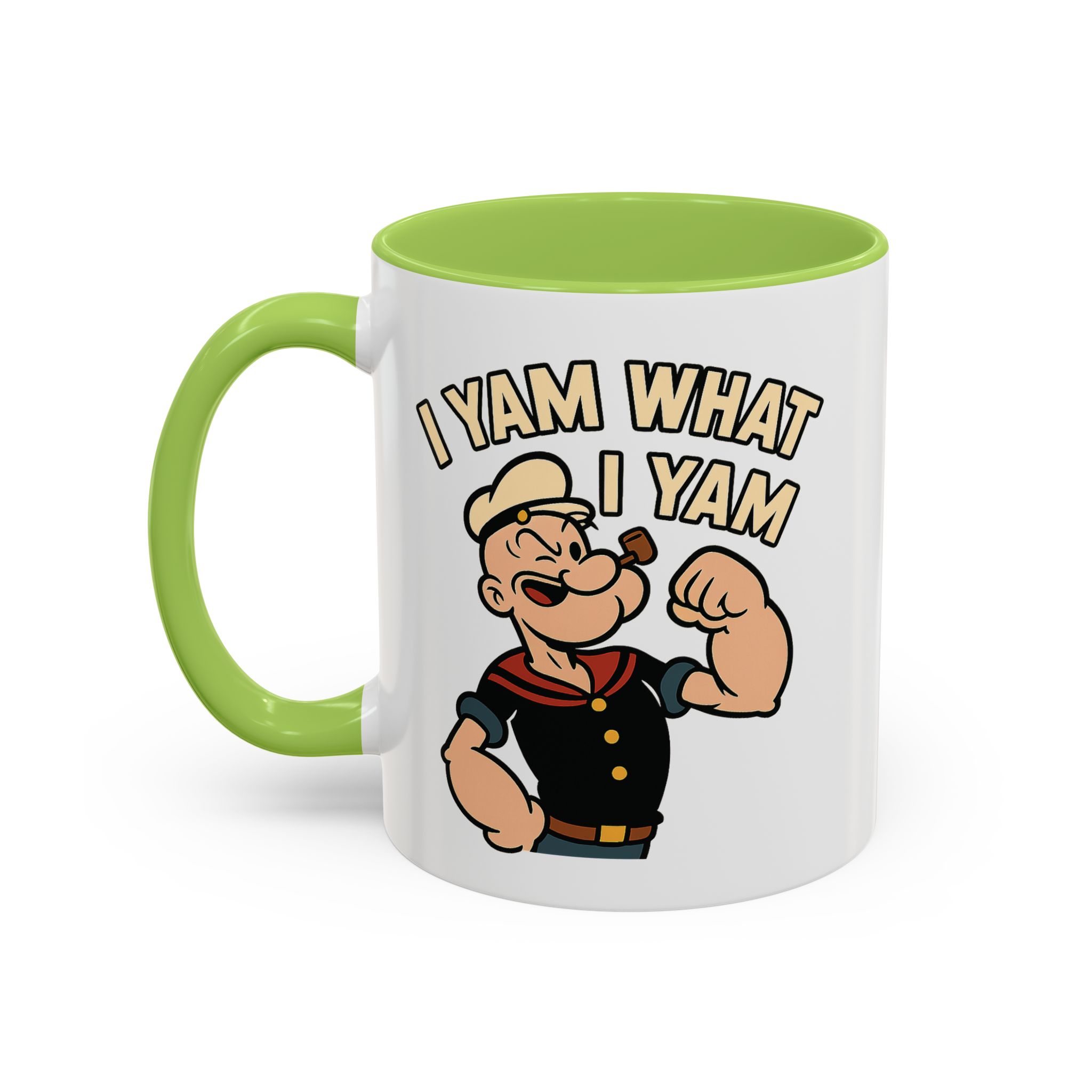Popeye Power Mug – “I Yam What I Yam” Retro Classic - Image 15