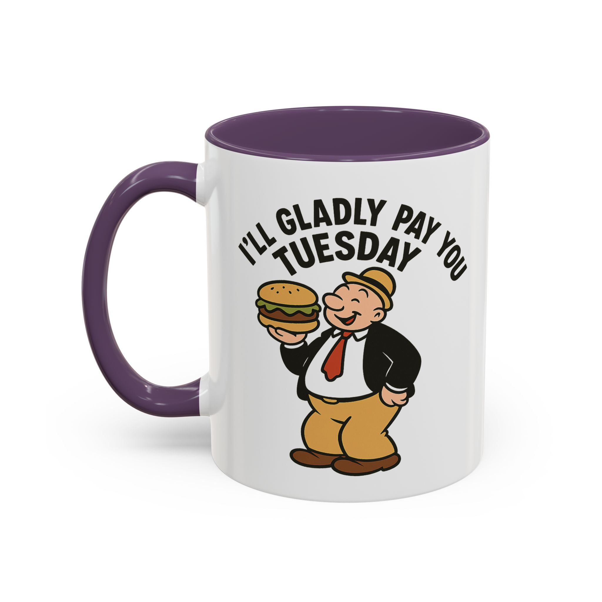 Wimpy Retro Mug – “I’ll Gladly Pay You Tuesday” Classic - Image 16
